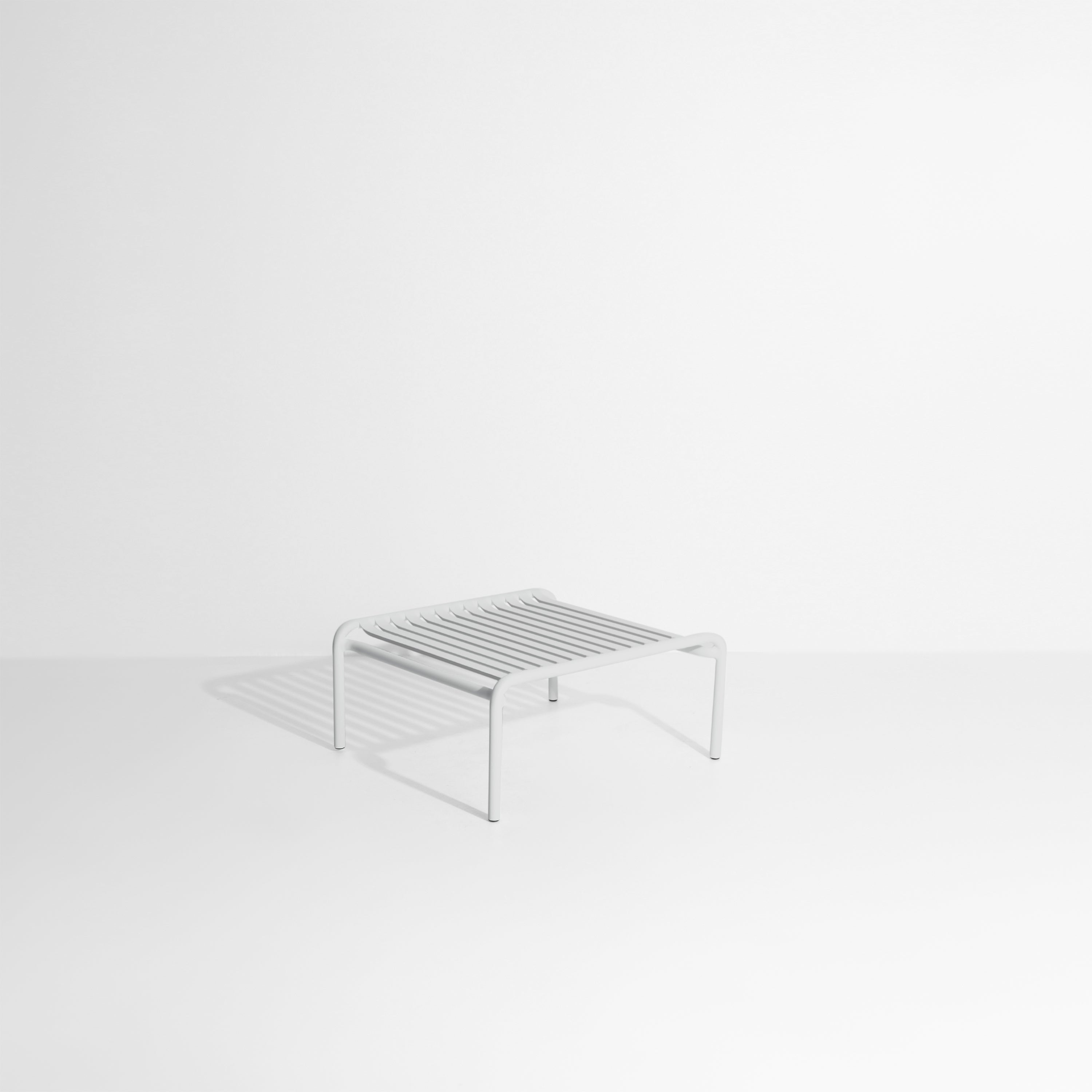 Pearl Gray Square Outdoor Coffee Table WEEK-END