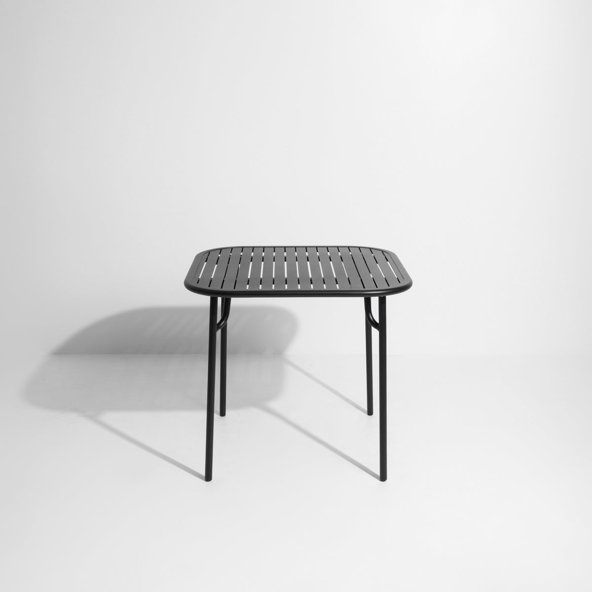 WEEK-END Black Square Garden Table