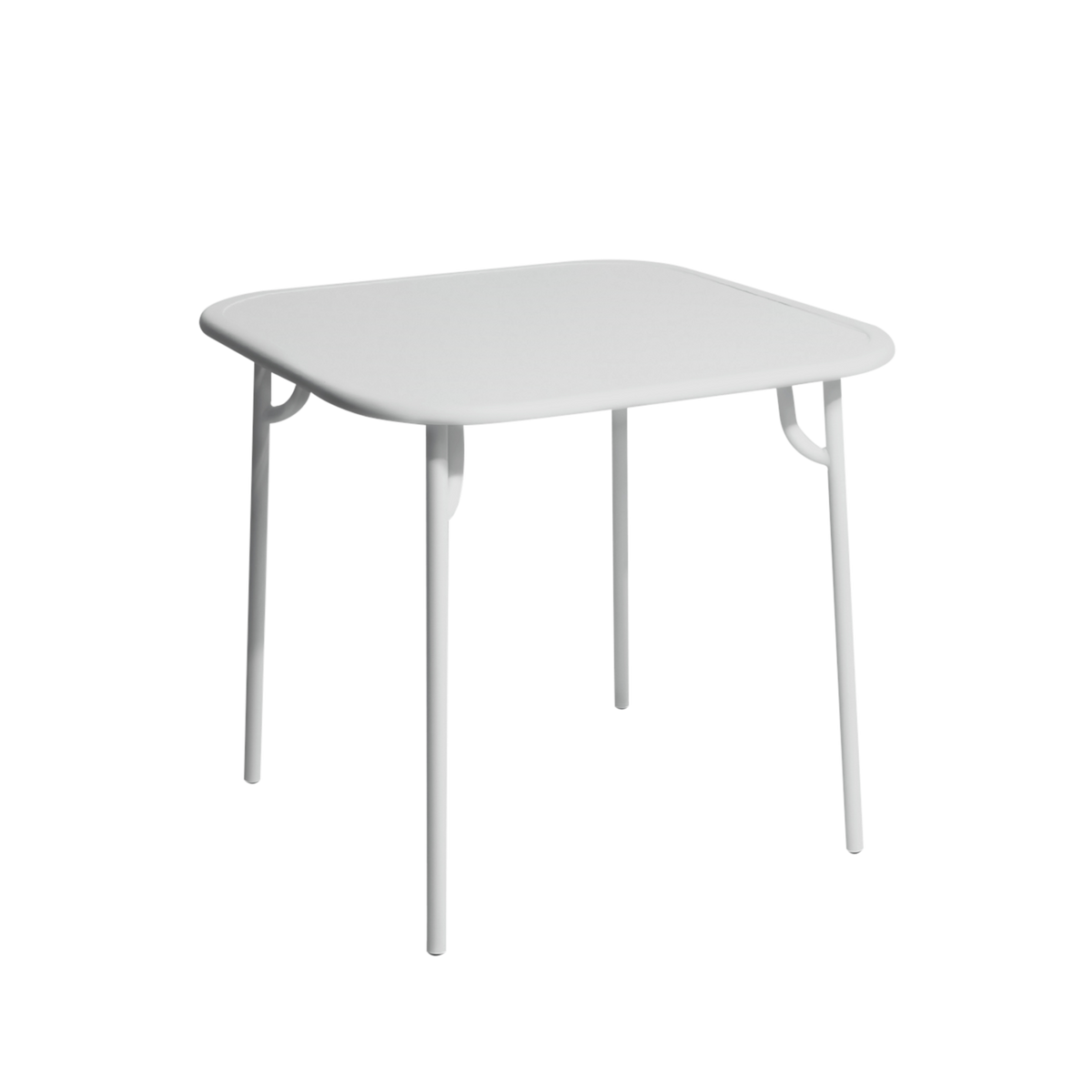 WEEK-END Pearl Gray Square Garden Table