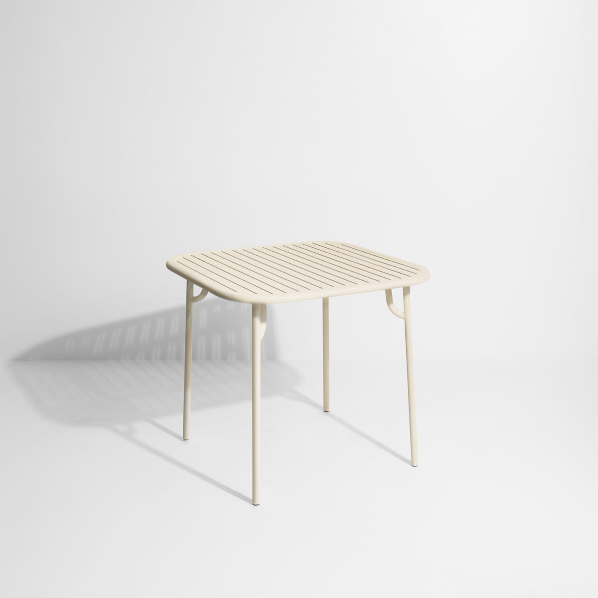 WEEK-END Square Garden Table in Ivory