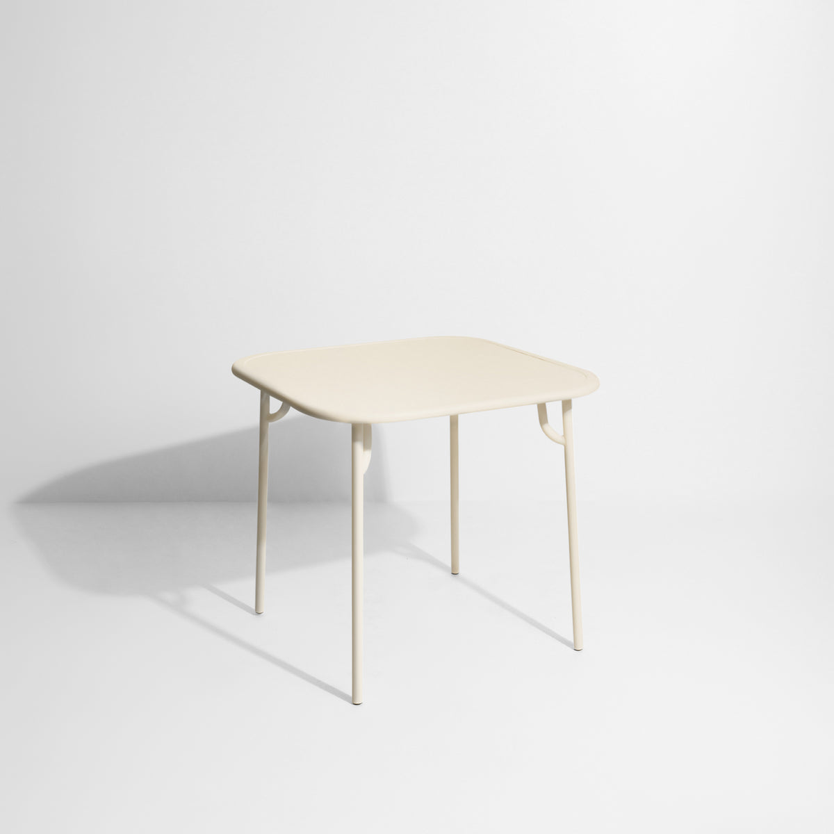 WEEK-END Square Garden Table in Ivory