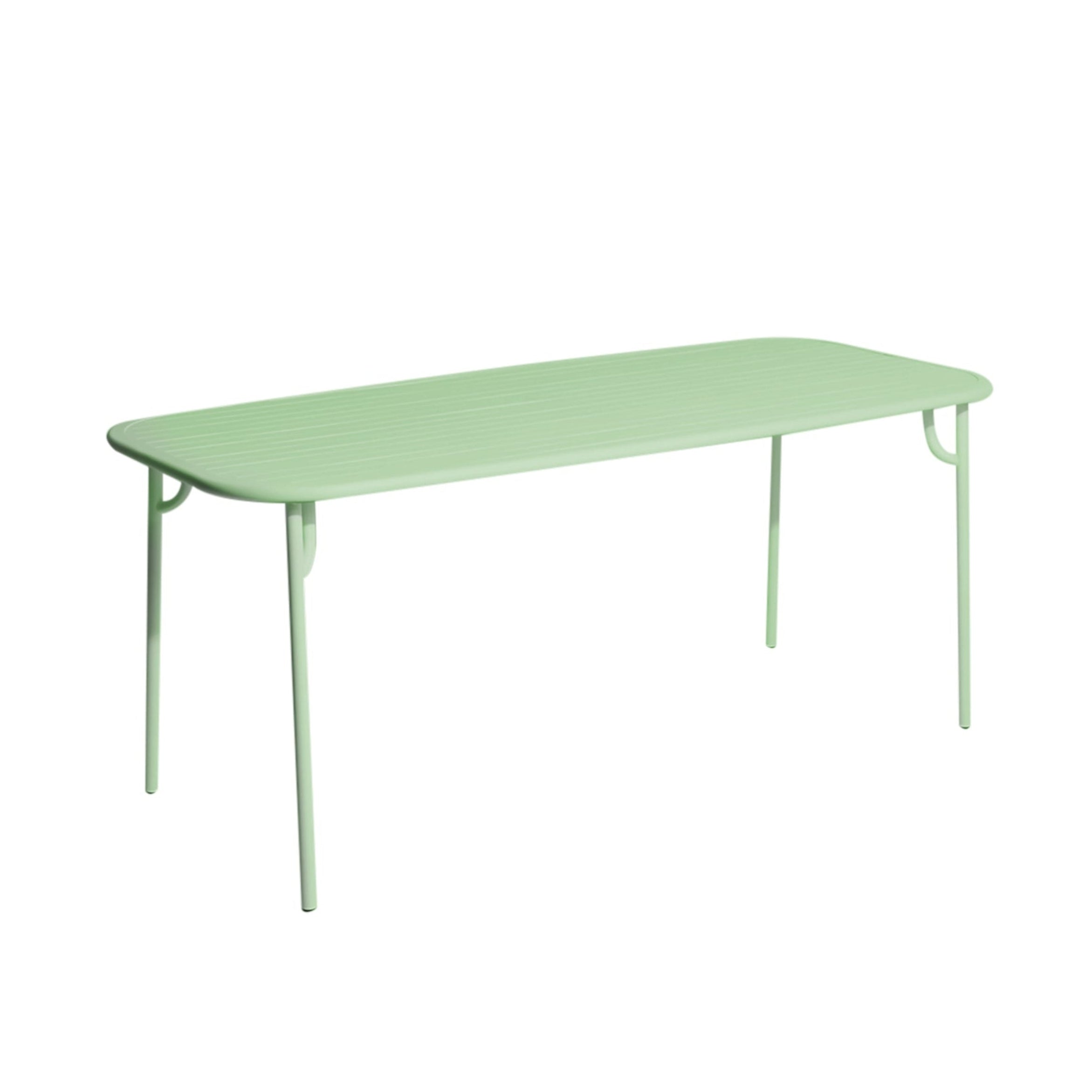 WEEK-END pastel green garden table