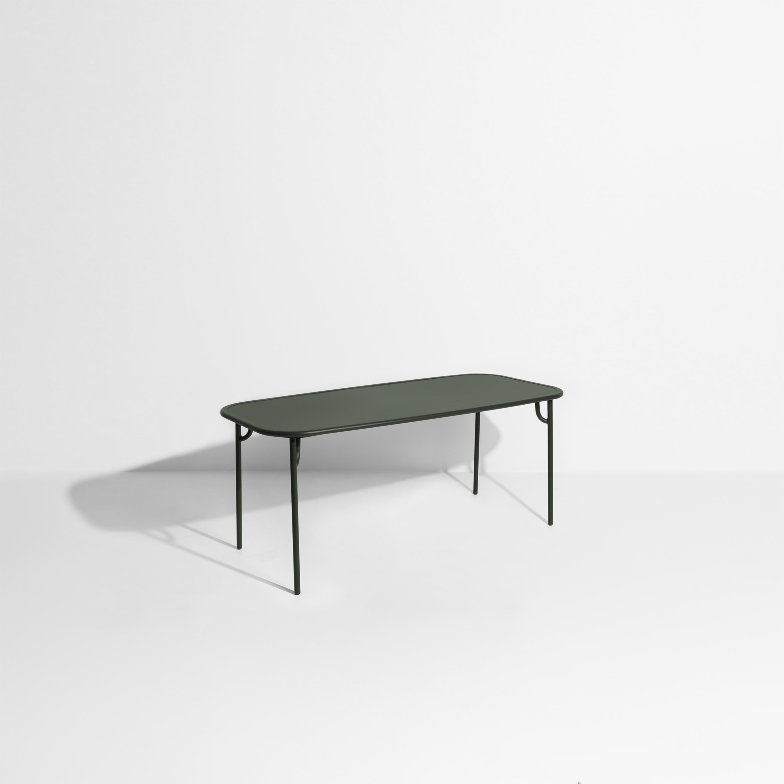 WEEK-END dark green garden table