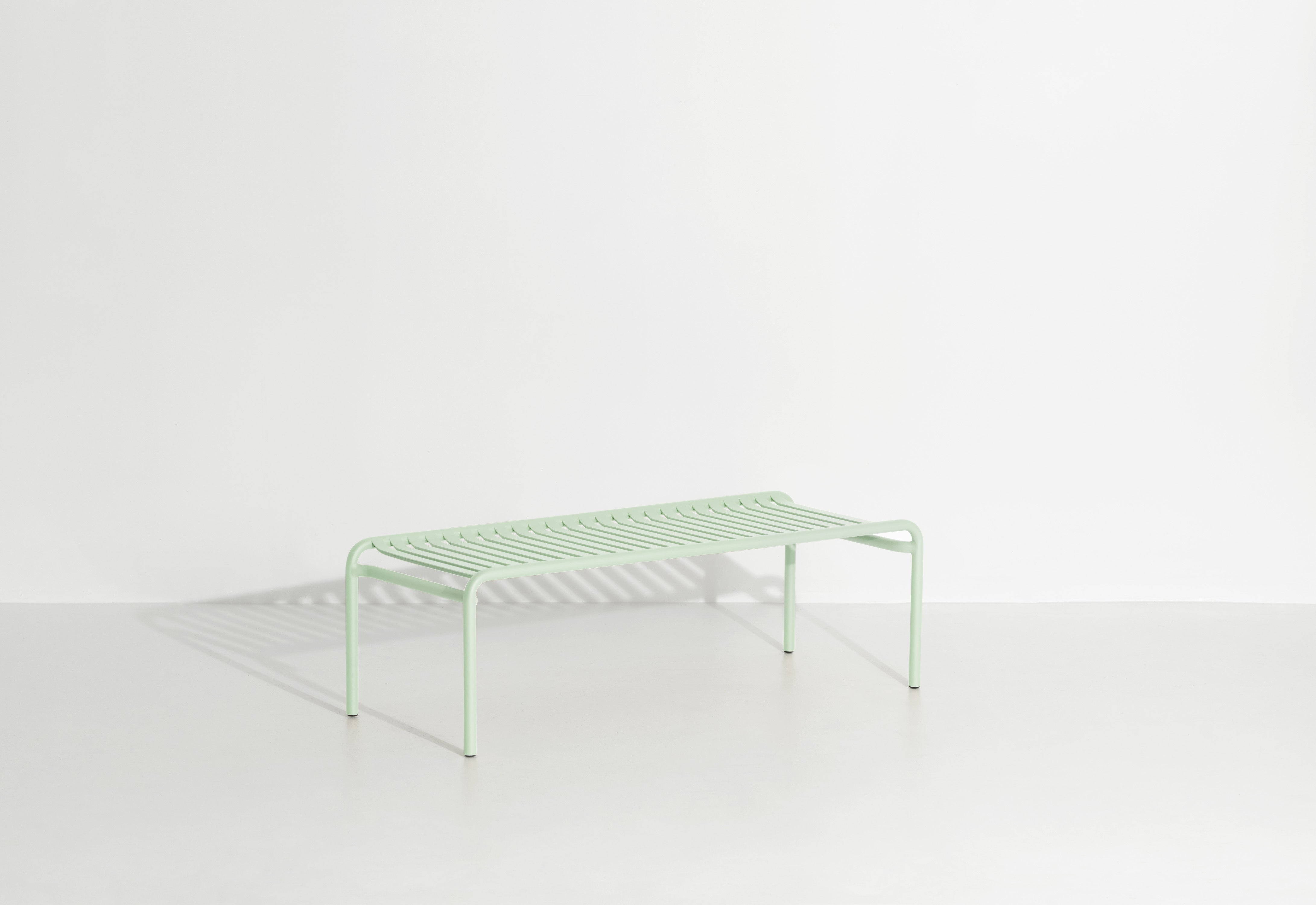 WEEK-END pastel green garden coffee table