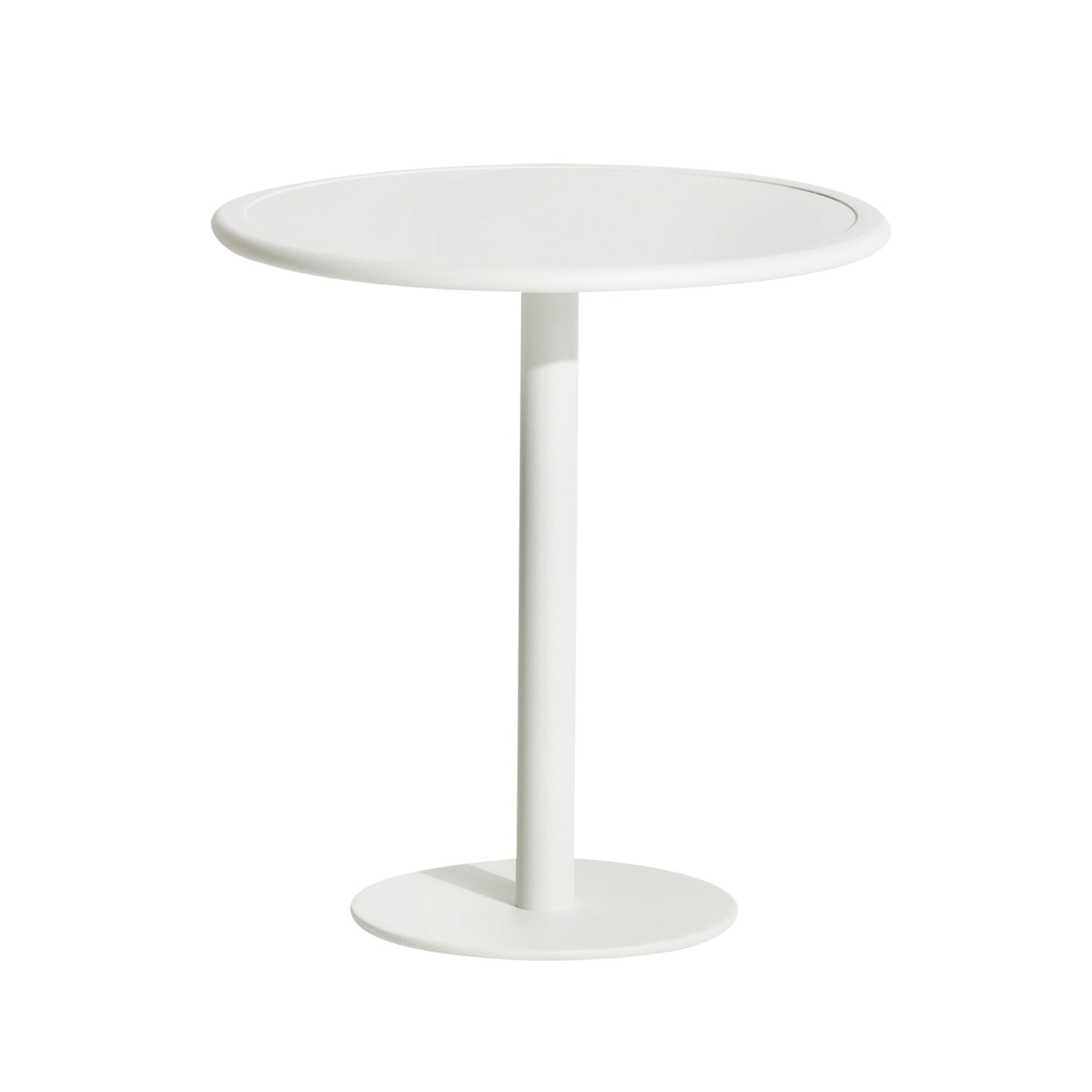 WEEK-END Round Garden Table in White