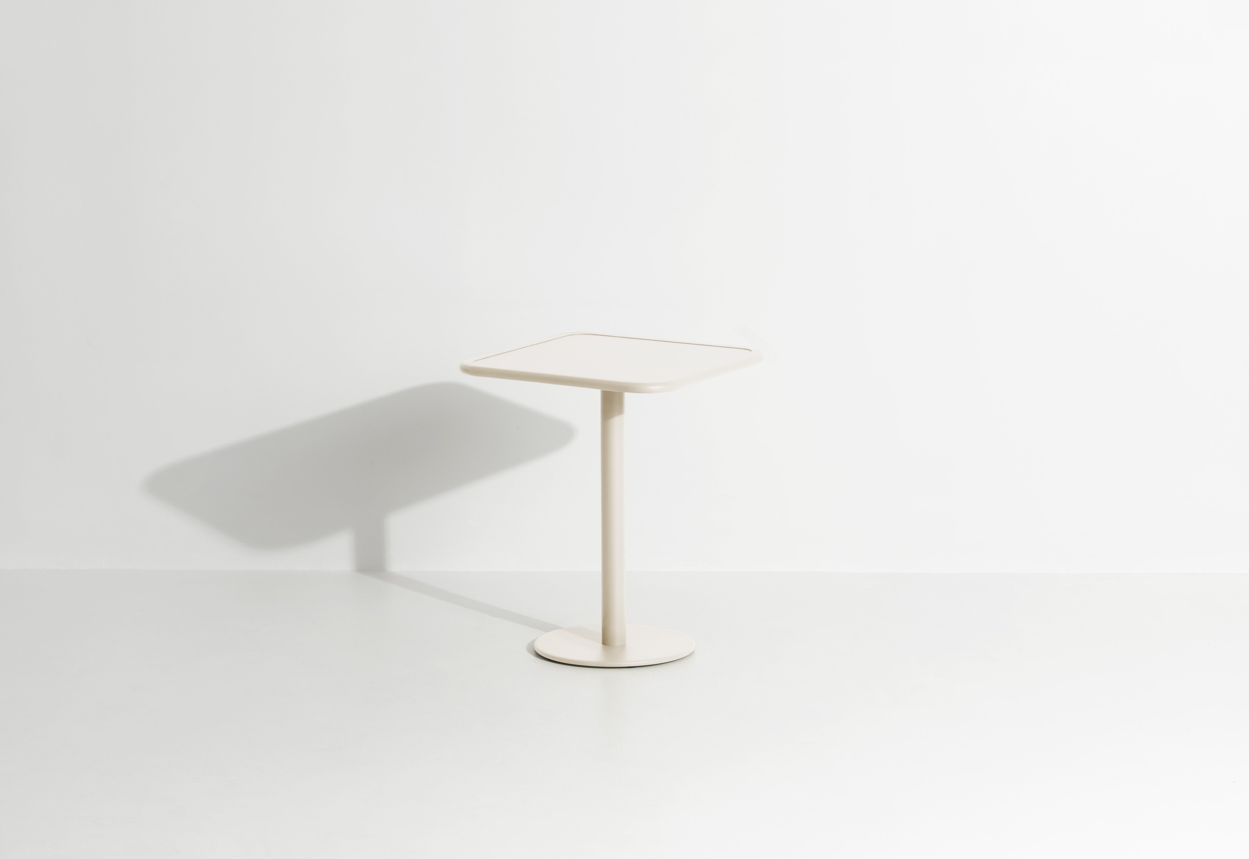 WEEK-END Square Garden Table in Ivory
