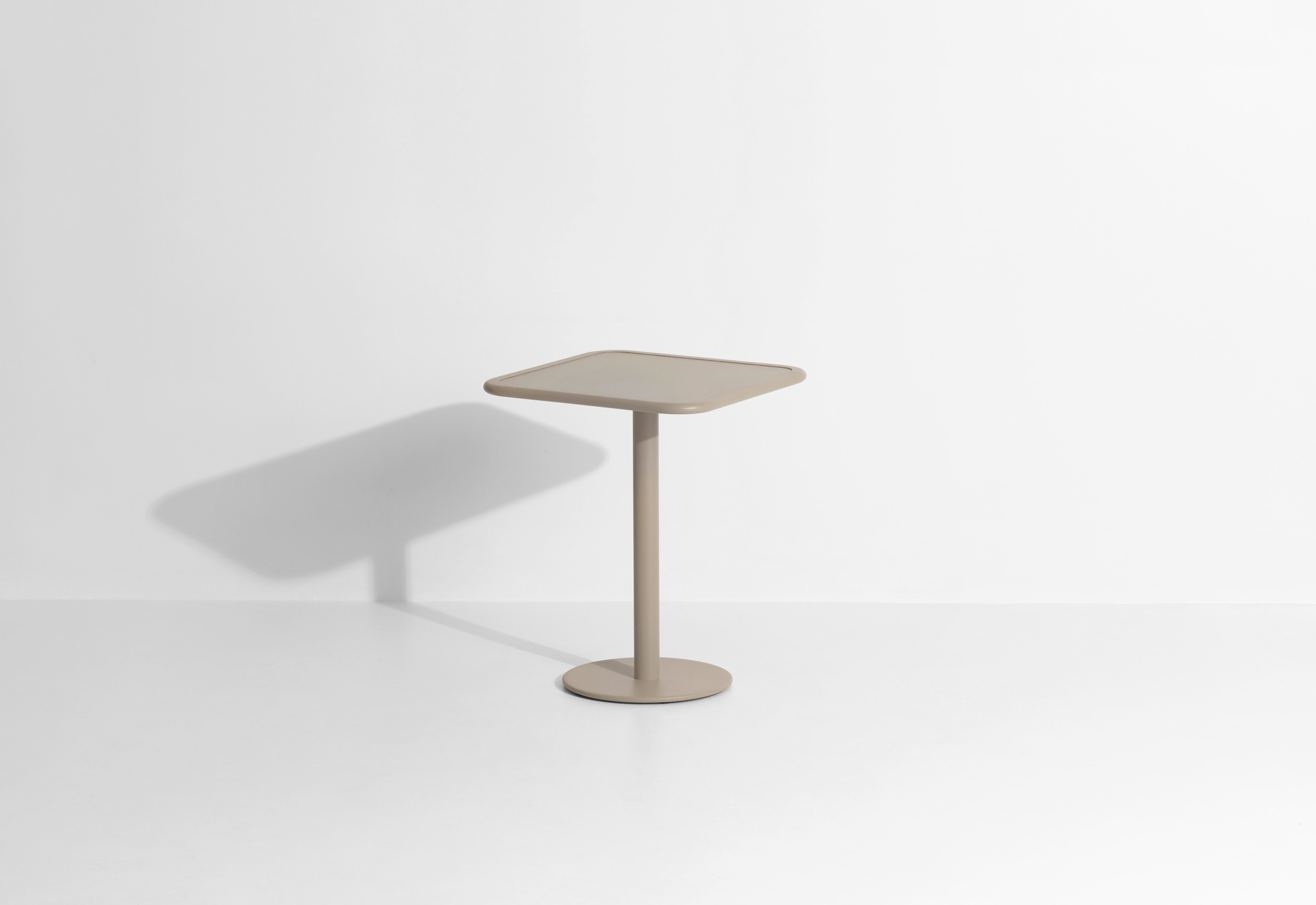 WEEK-END Square Garden Table in Beige