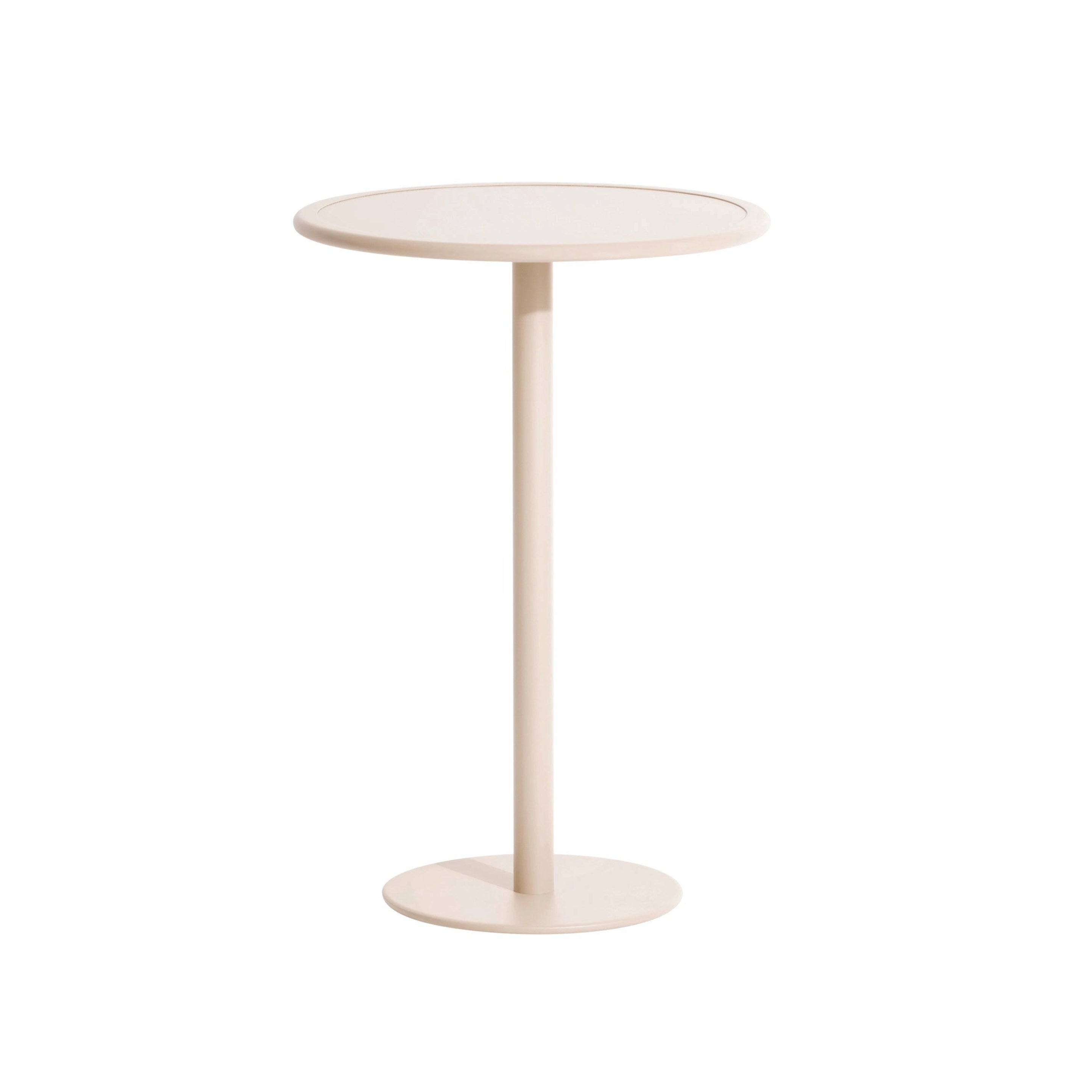 WEEK-END Round Garden Table in Ivory