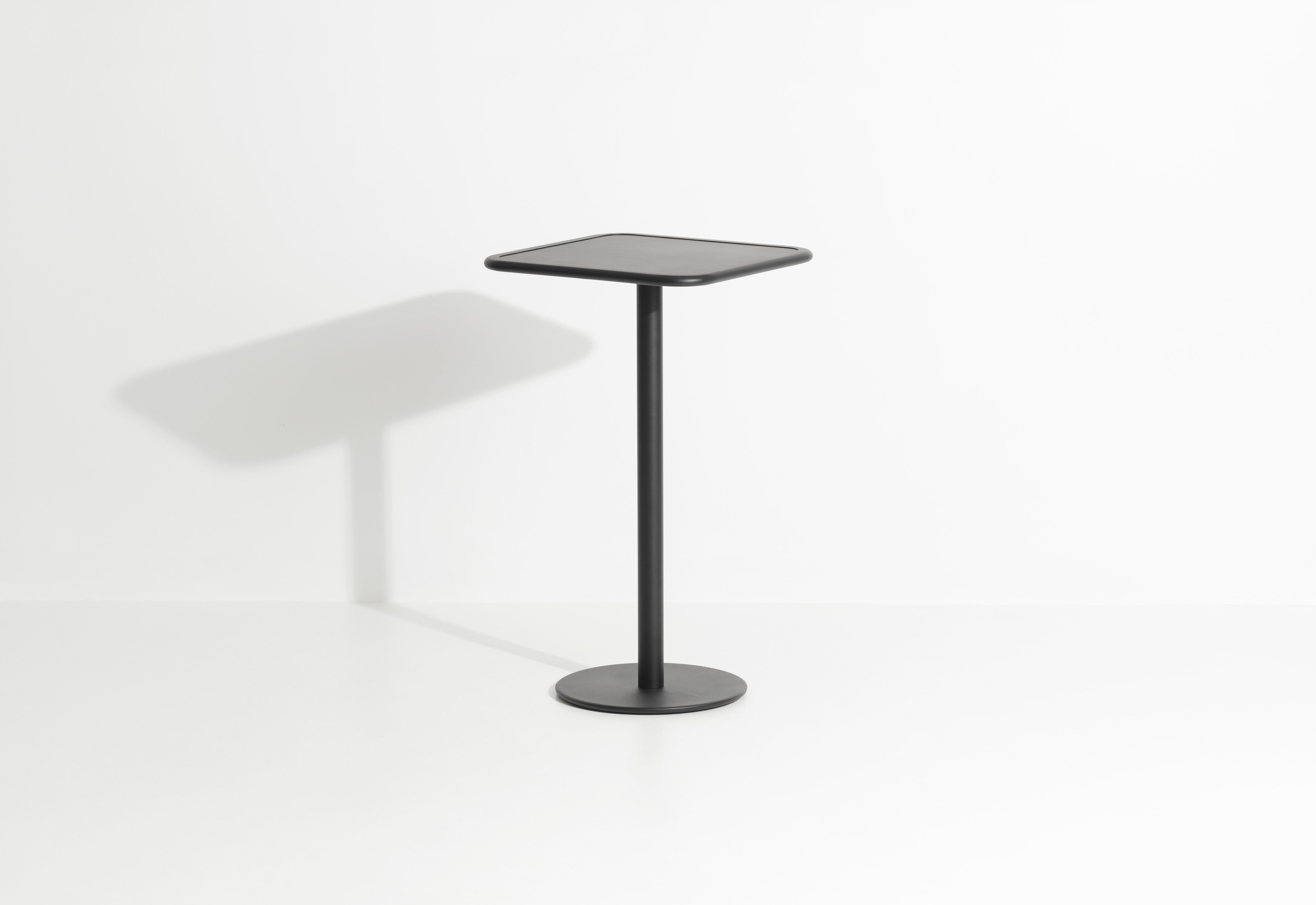 WEEK-END Black Square Garden Table