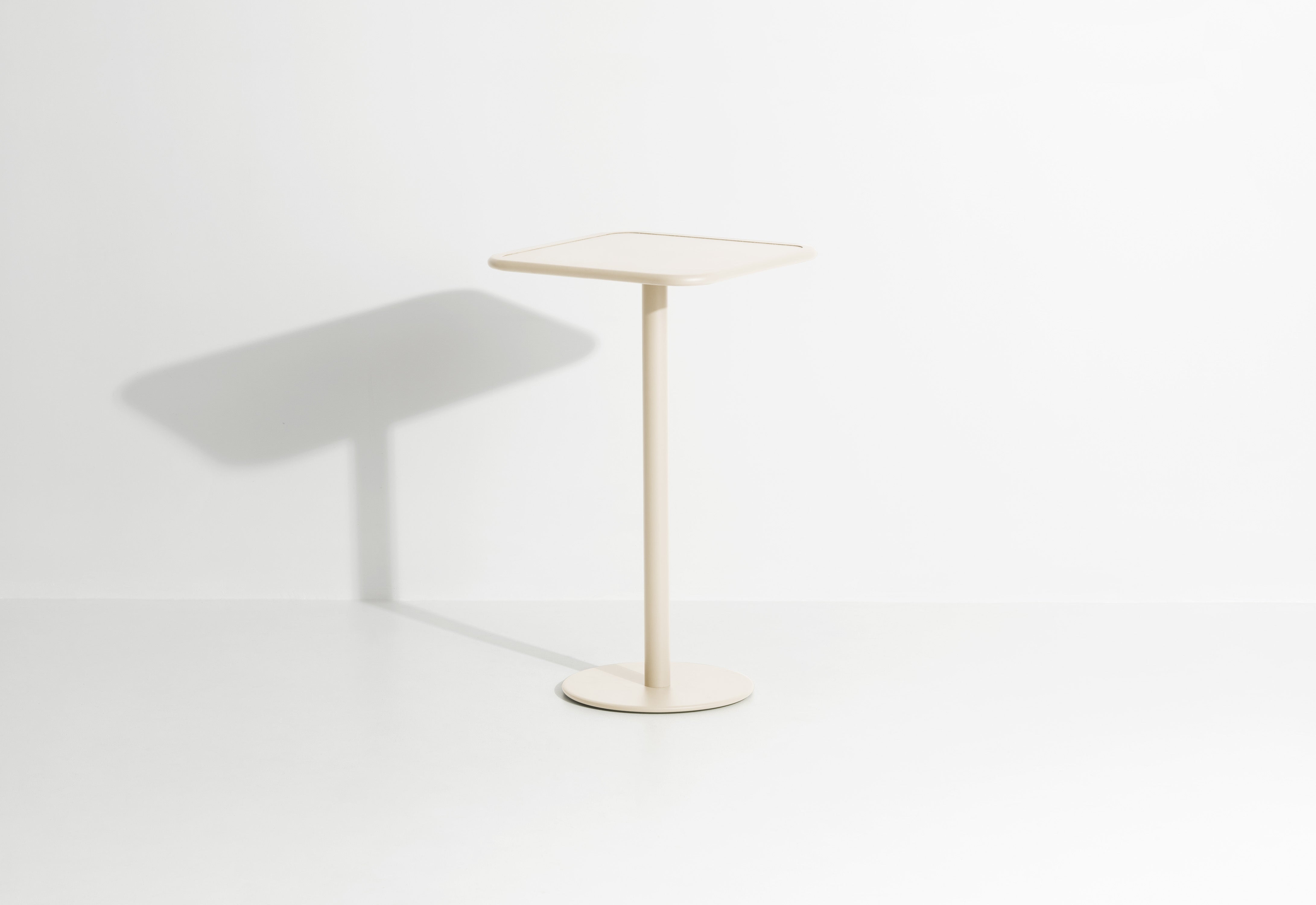 WEEK-END Square Garden Table in Ivory