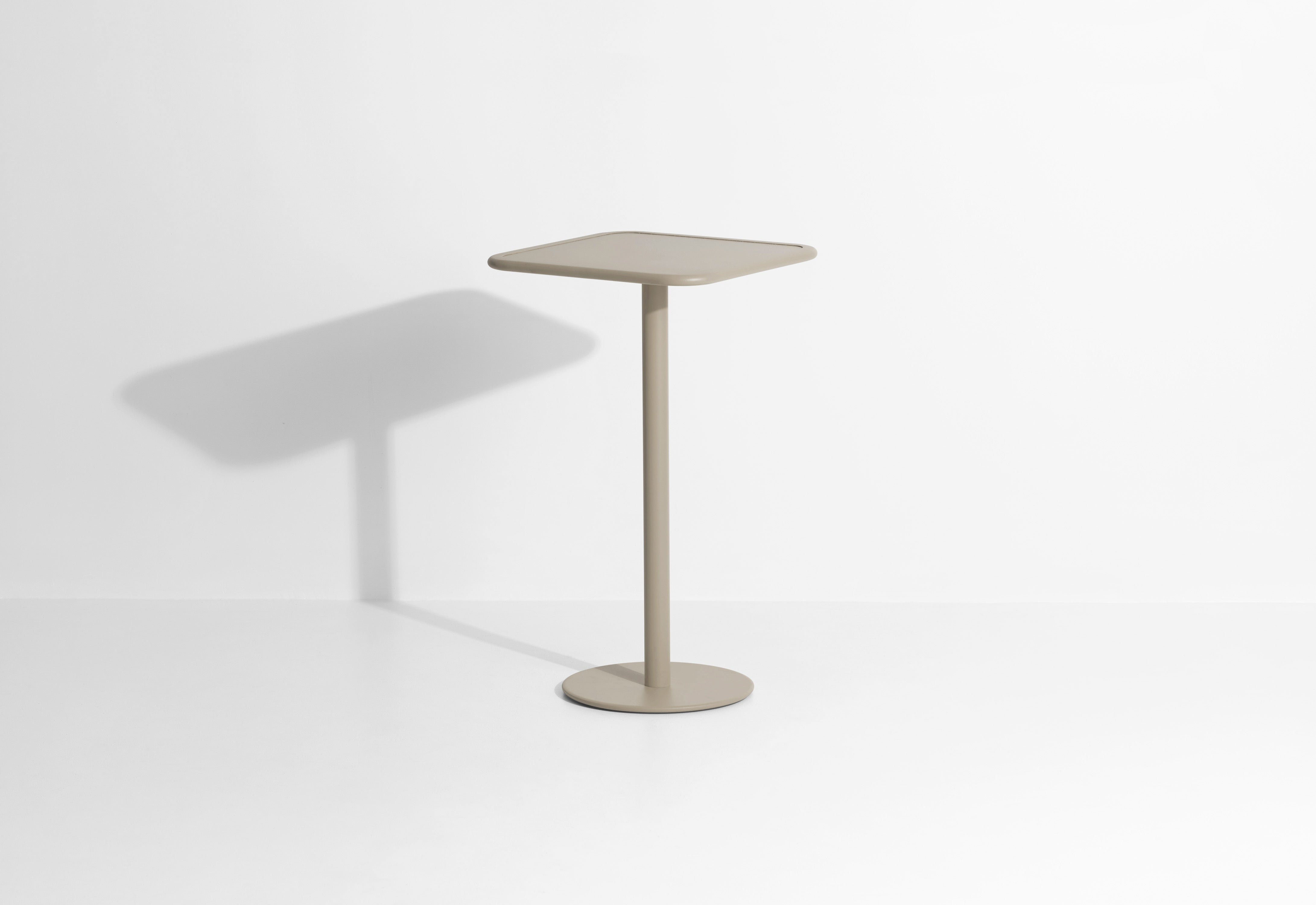 WEEK-END Square Garden Table in Beige