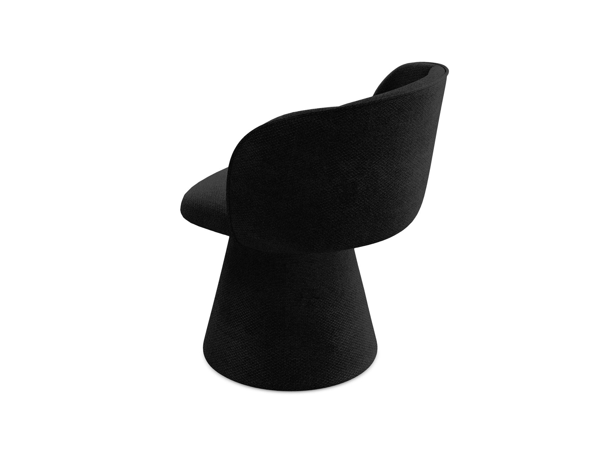 MAIA Chair Black Boucle