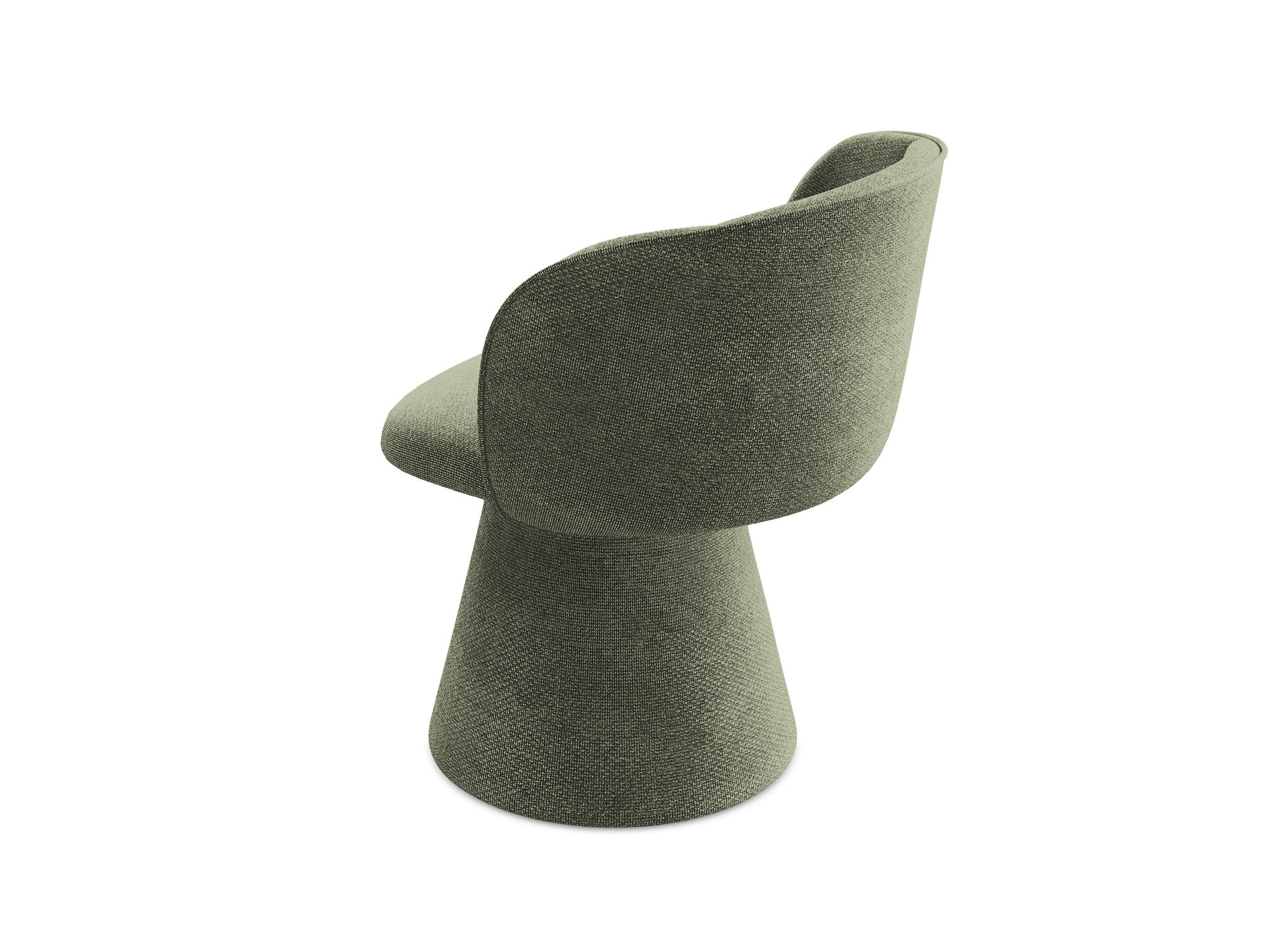 MAIA Chair in Olive Boucle