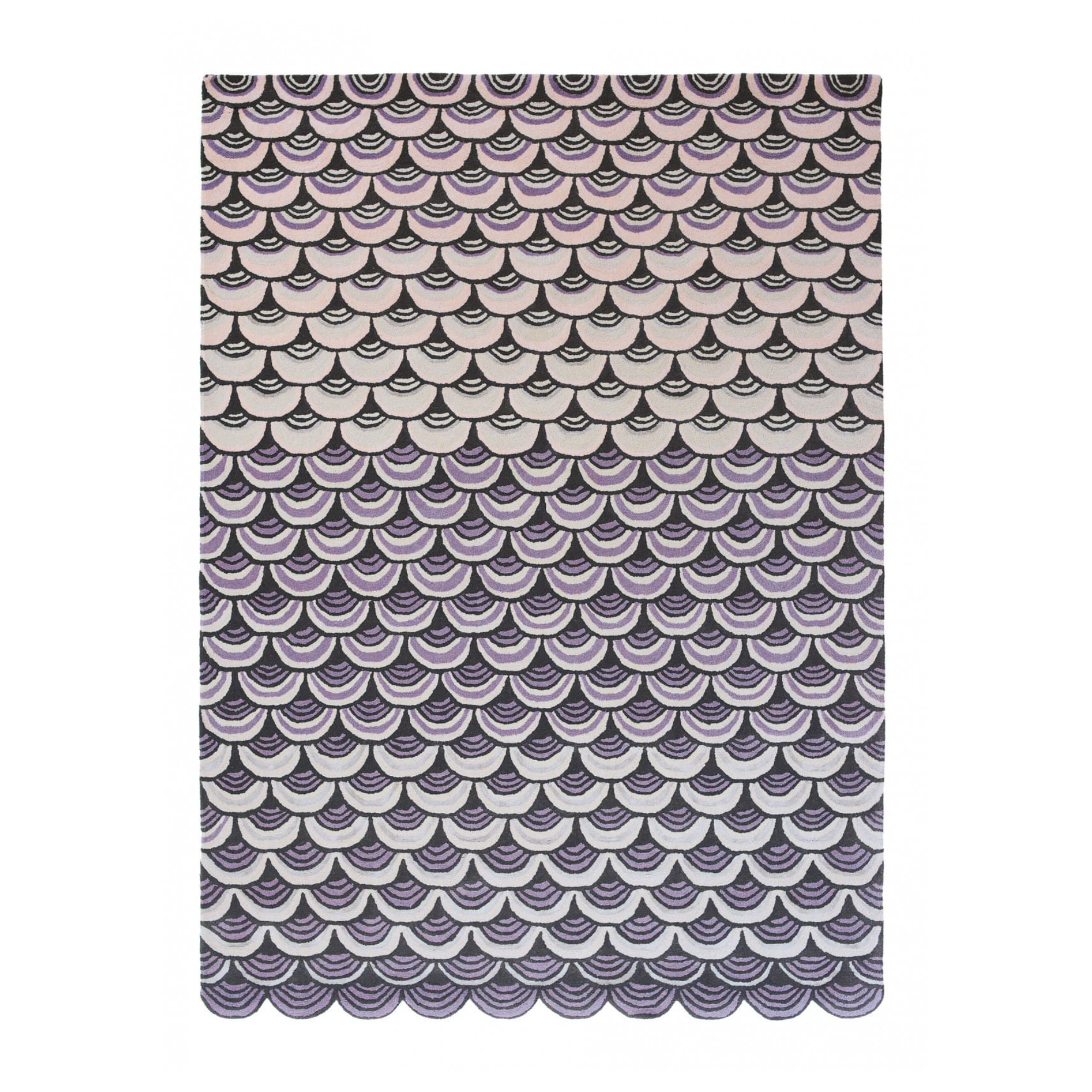 Masquerade pink-gray rug