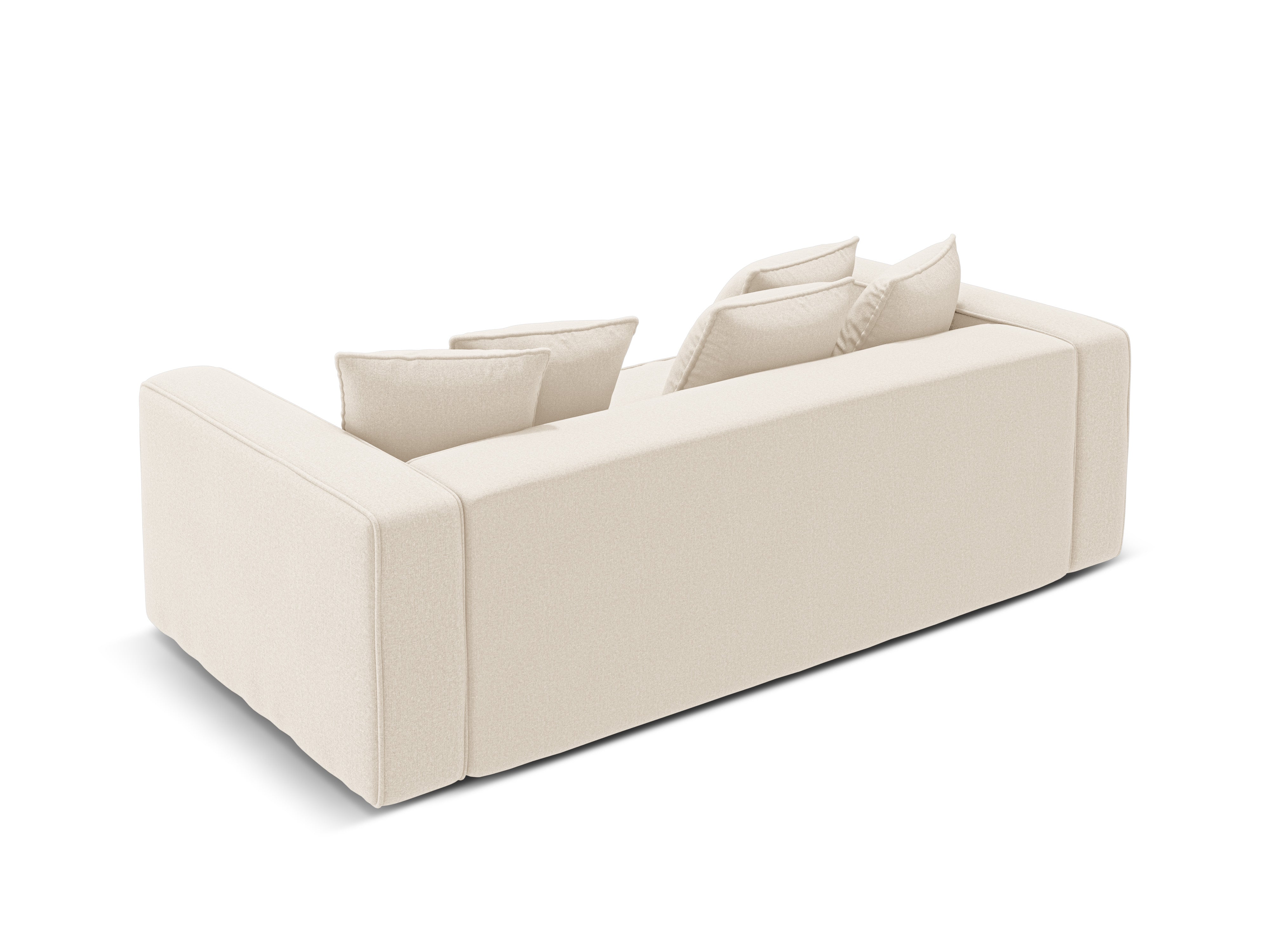 Sofa z funkcją spania RIBES jasnobeżowy szenil