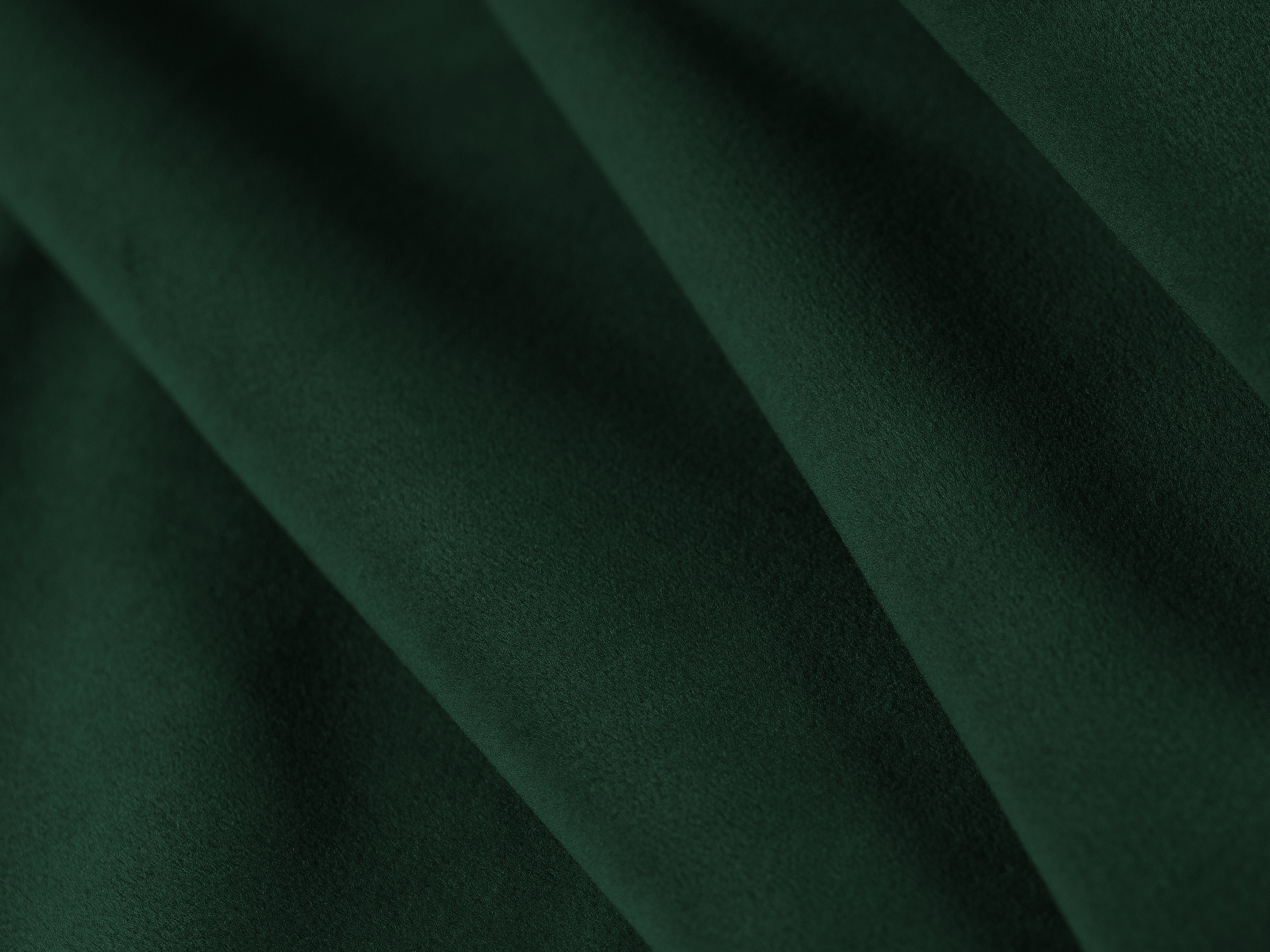Left -sided velvet sofa open vanda bottle green