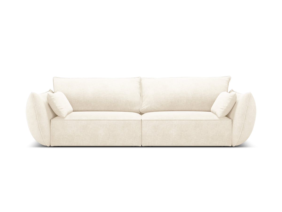 Sofa in the Sielilian Fabric of 3rd Vanda Jasnobeżowy