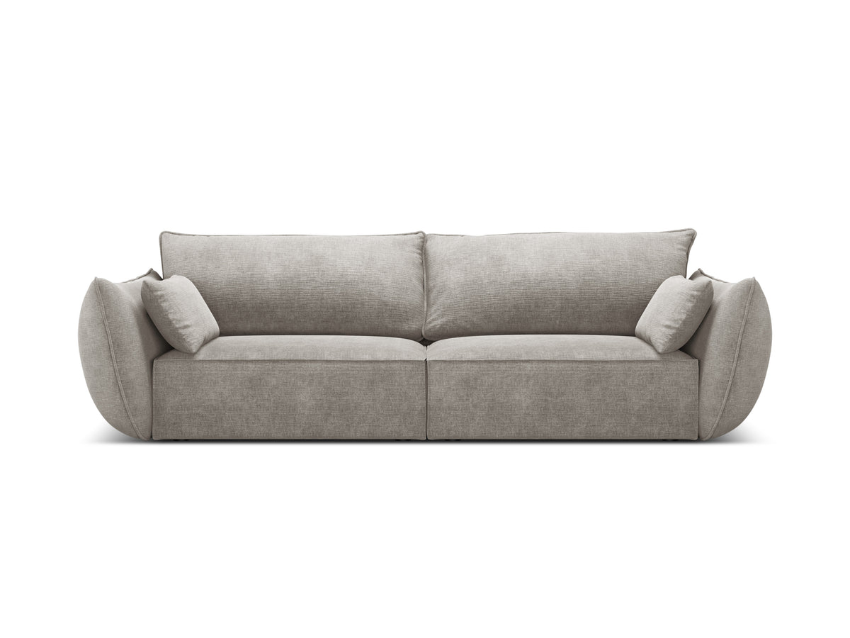 Sofa in the szenil fabric of 3rd Vanda Jasnoszary