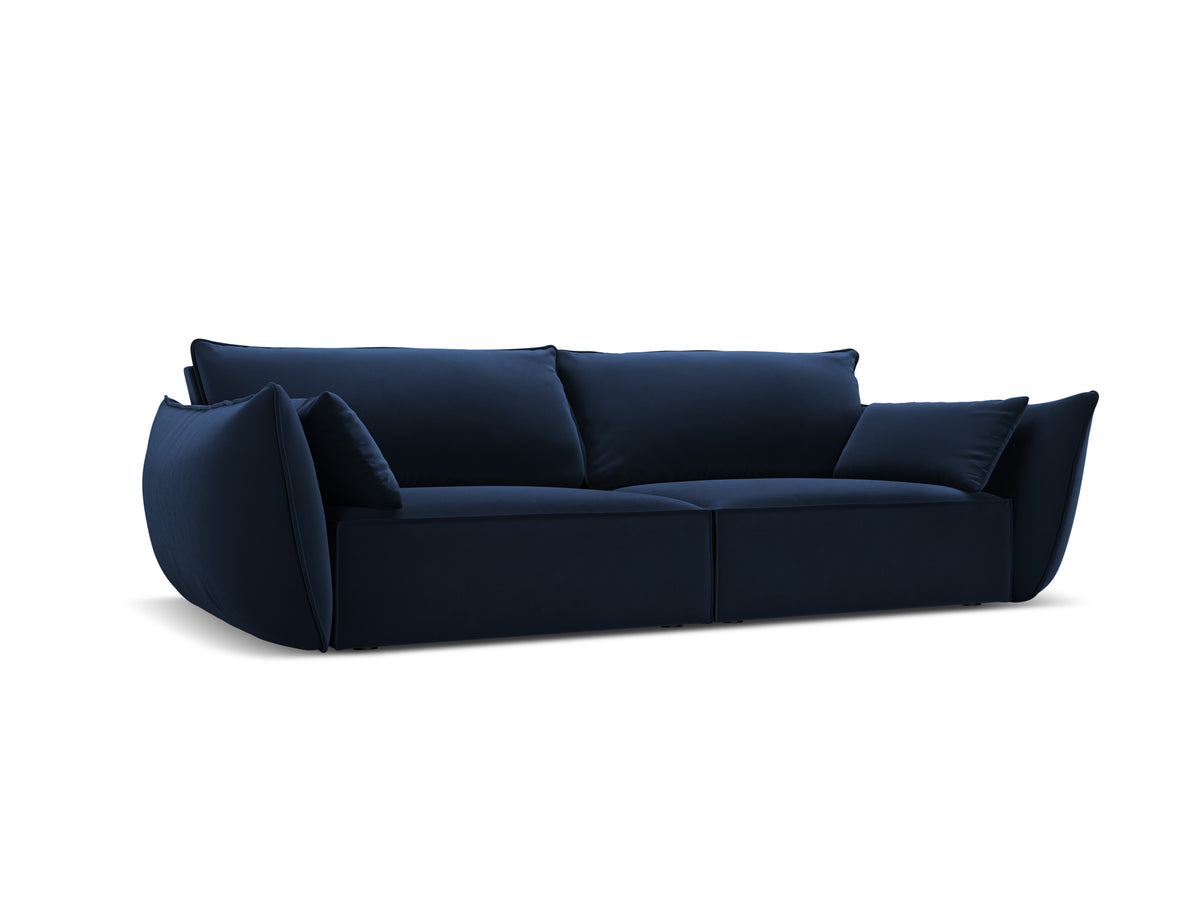 Vanda navy blue velvet sofa