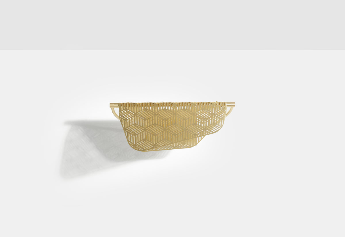 MEDITERRANEA Wall Lamp in Brass