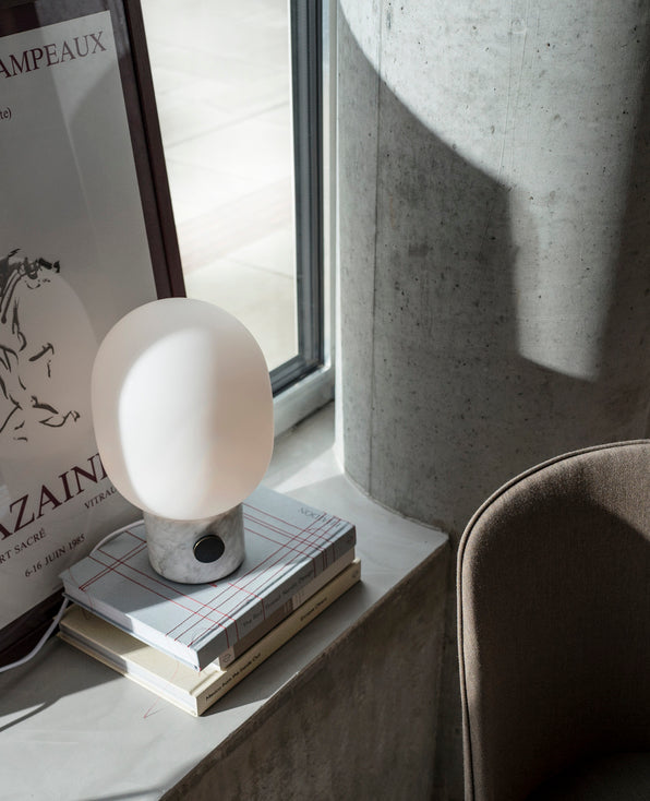 JWDA Table Lamp White Marble