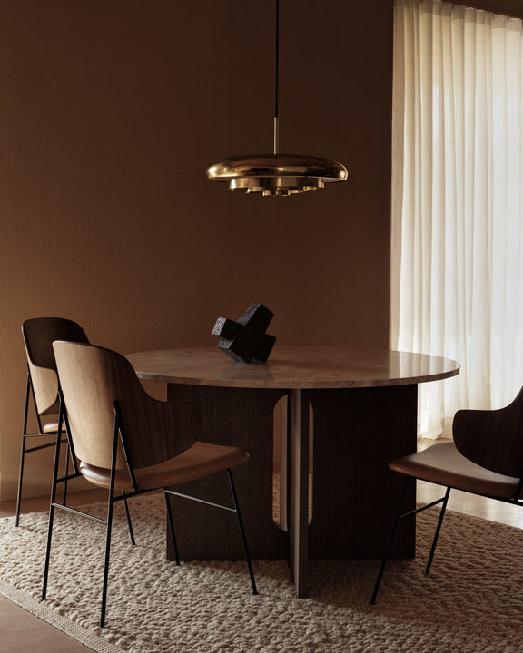 ANDROGYNE Round Table Dark Oak Wood