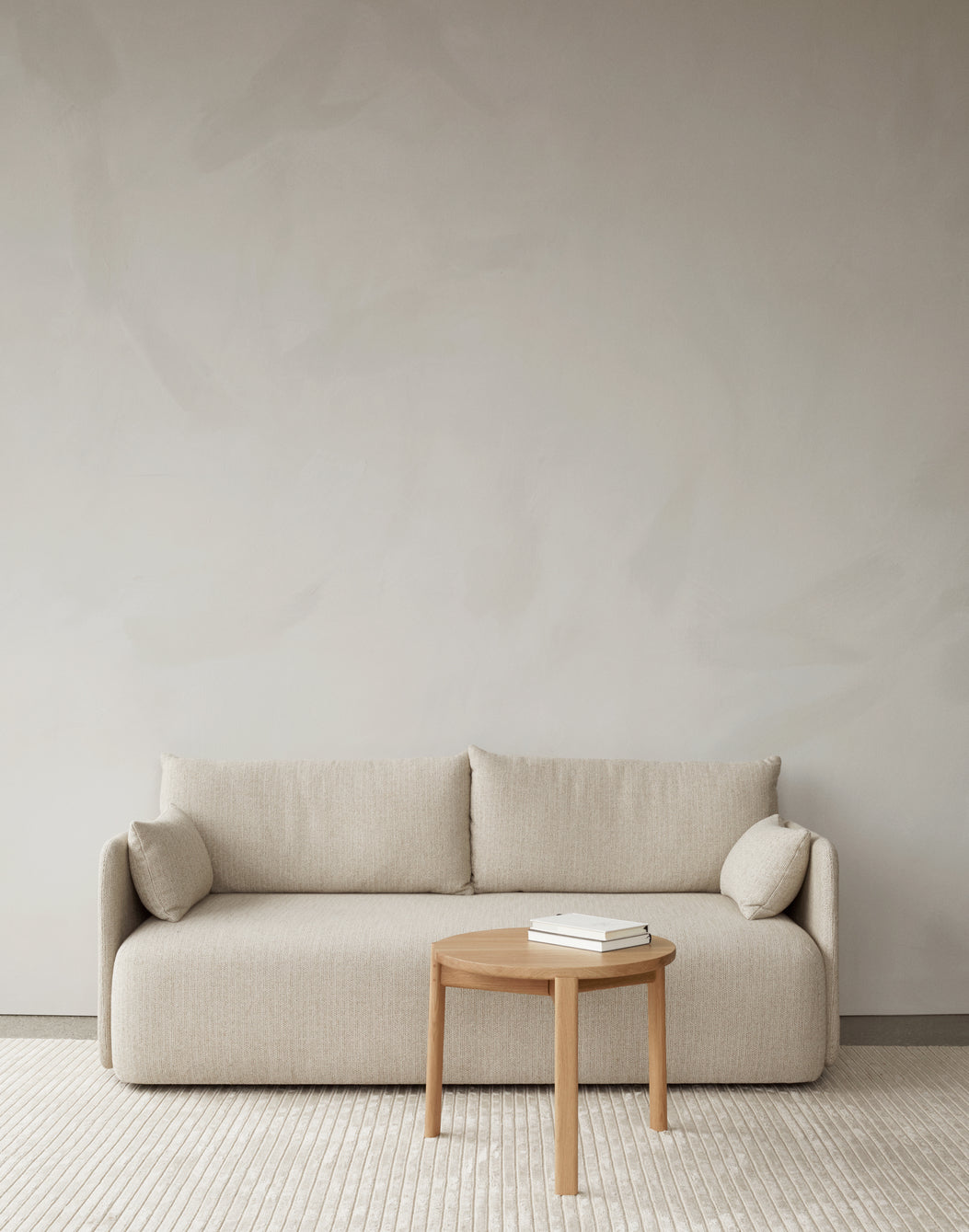 PASSAGE oak wood coffee table