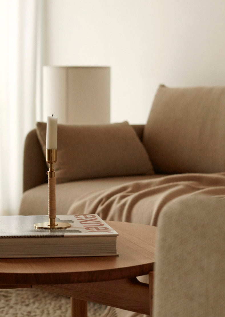 PASSAGE oak wood coffee table