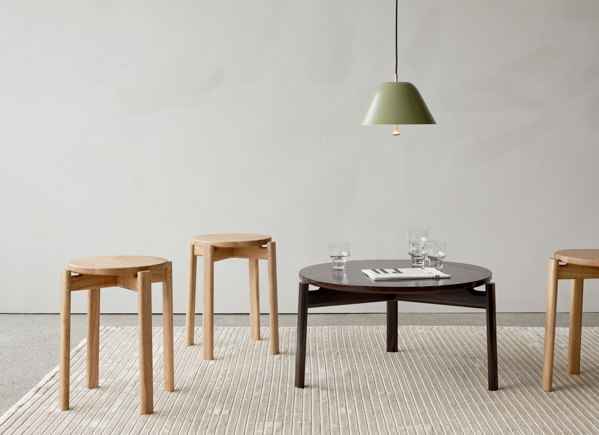 PASSAGE oak wood coffee table