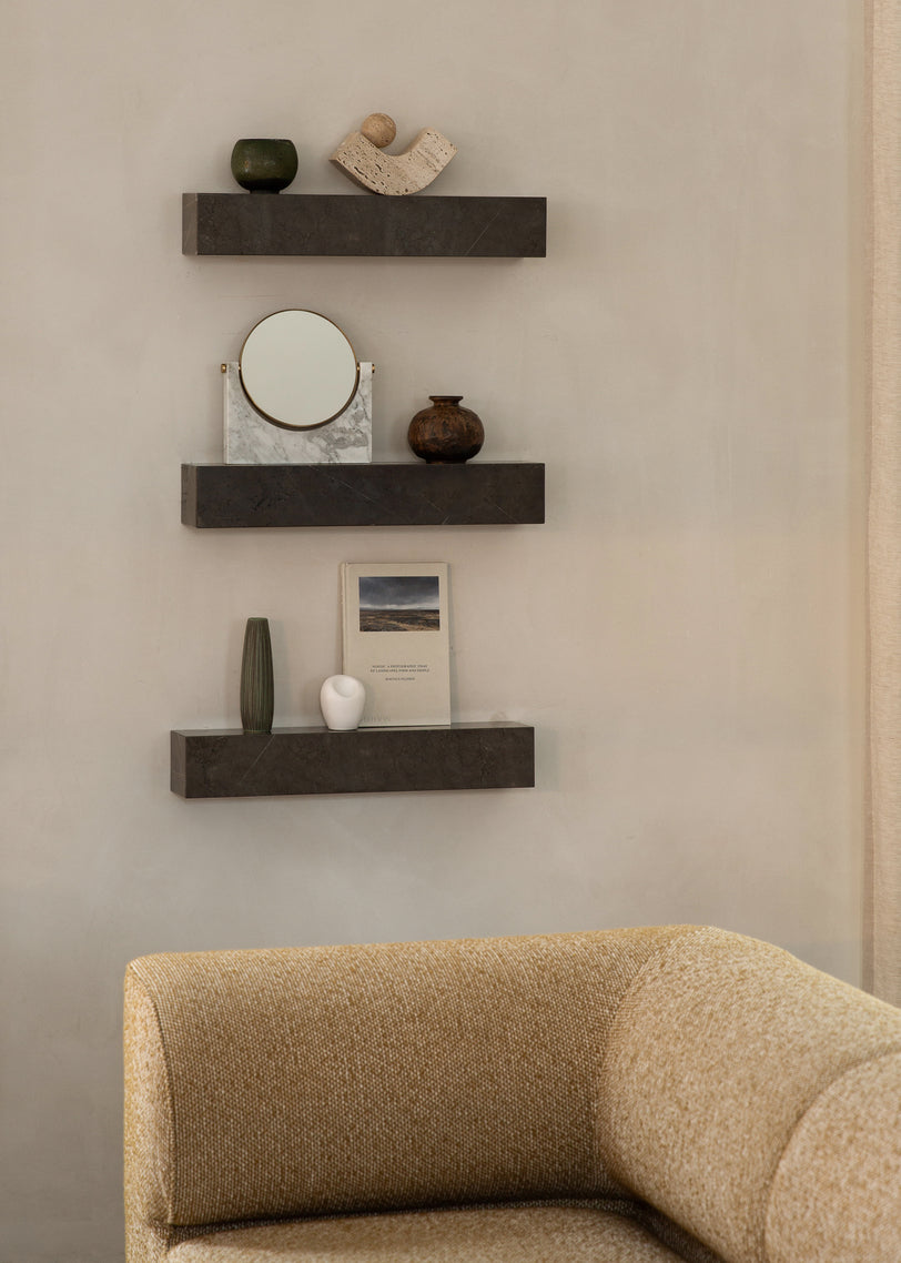 PLINTH Hanging Shelf Sandstone
