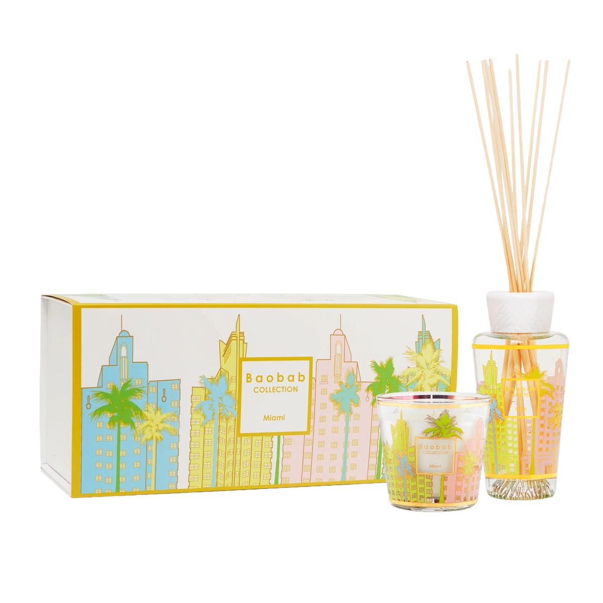 MY FIRST BAOBAB MIAMI Gift Set Candle and Diffuser