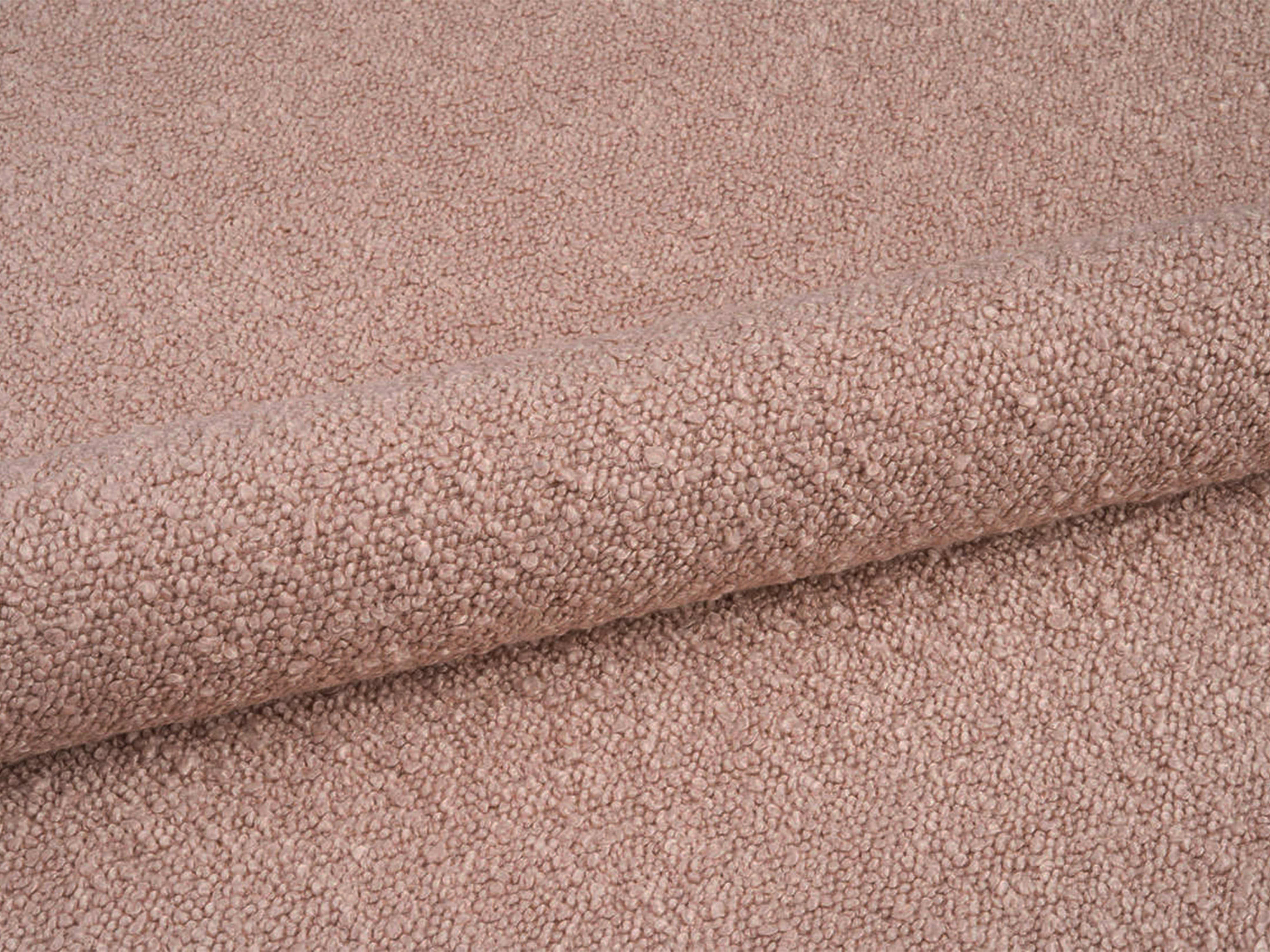 BELLIS Bed with Storage in Powder Pink Boucle