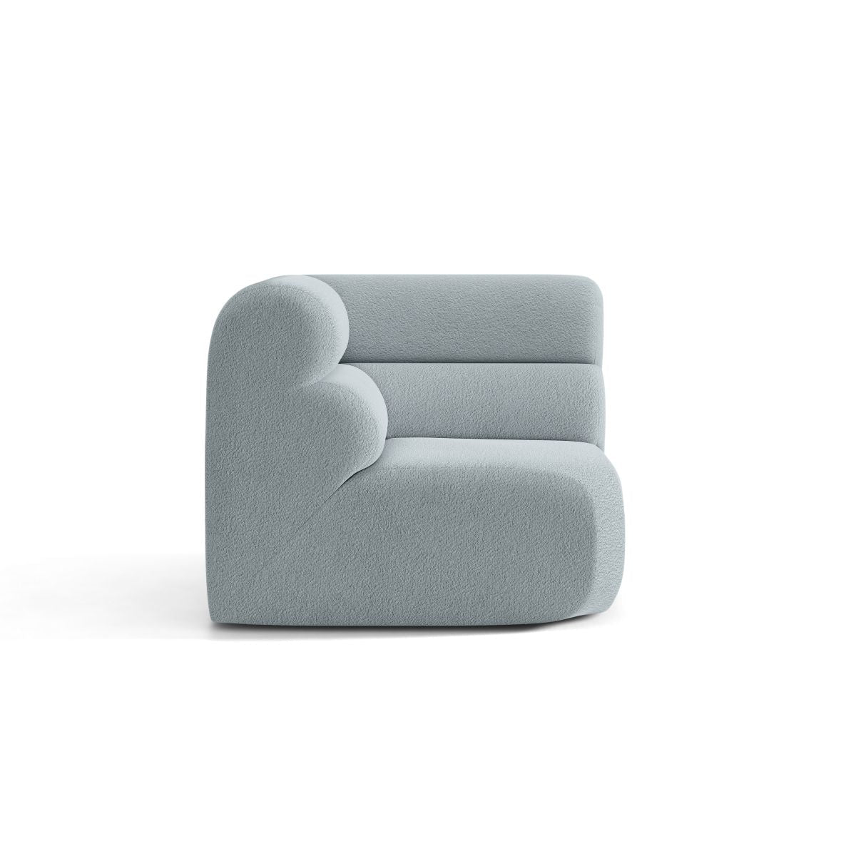 NEO Modular Sofa - Blue Boucle Corner Module