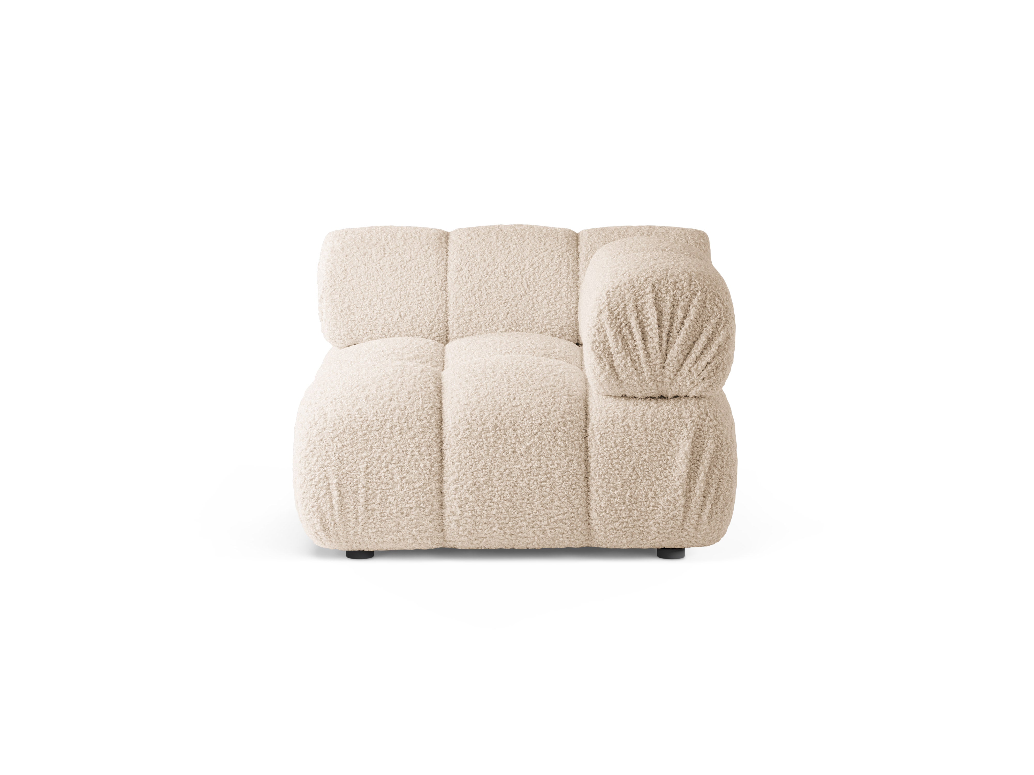 BELLIS Modular Sofa - Beige Boucle Corner Module