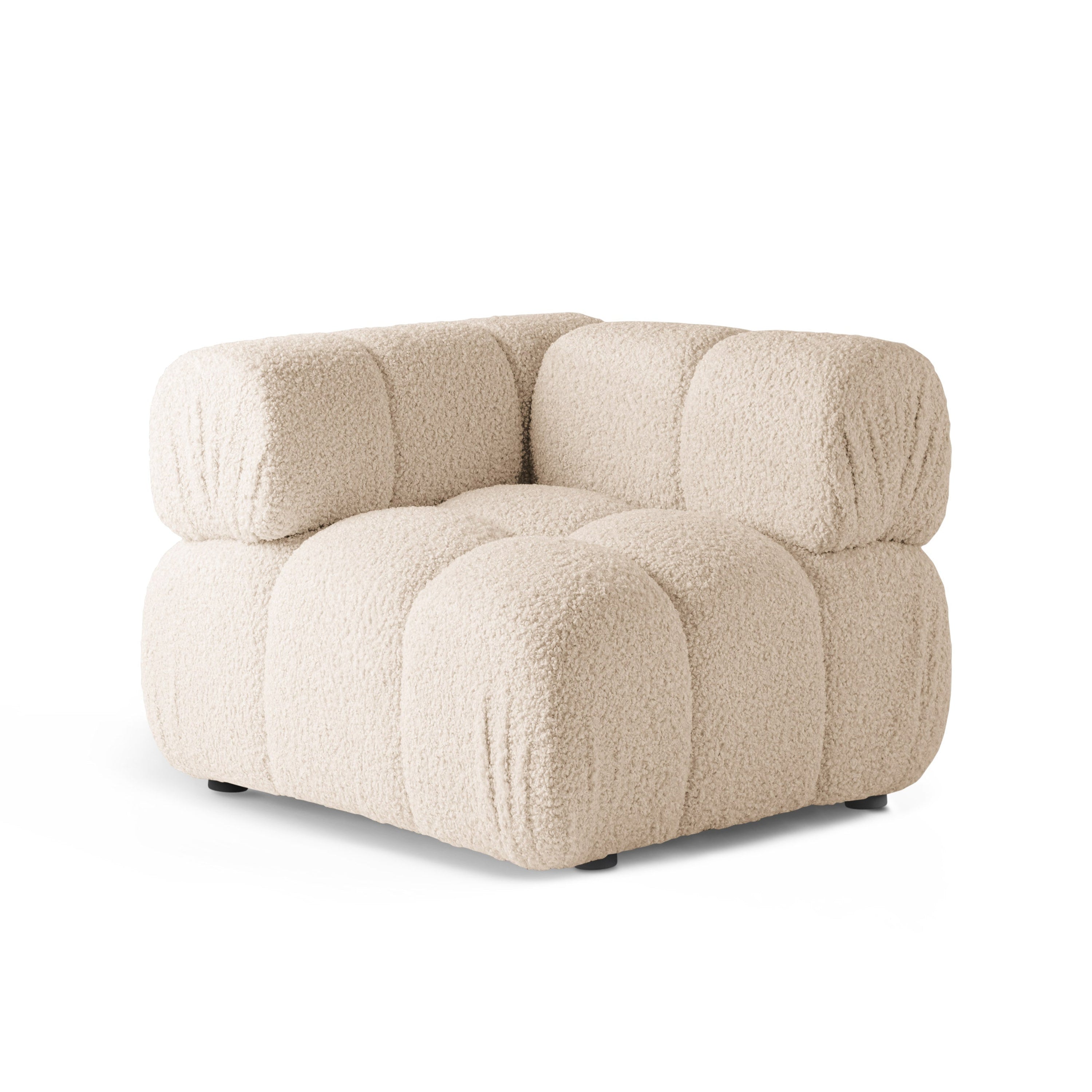 BELLIS Modular Sofa - Beige Boucle Corner Module