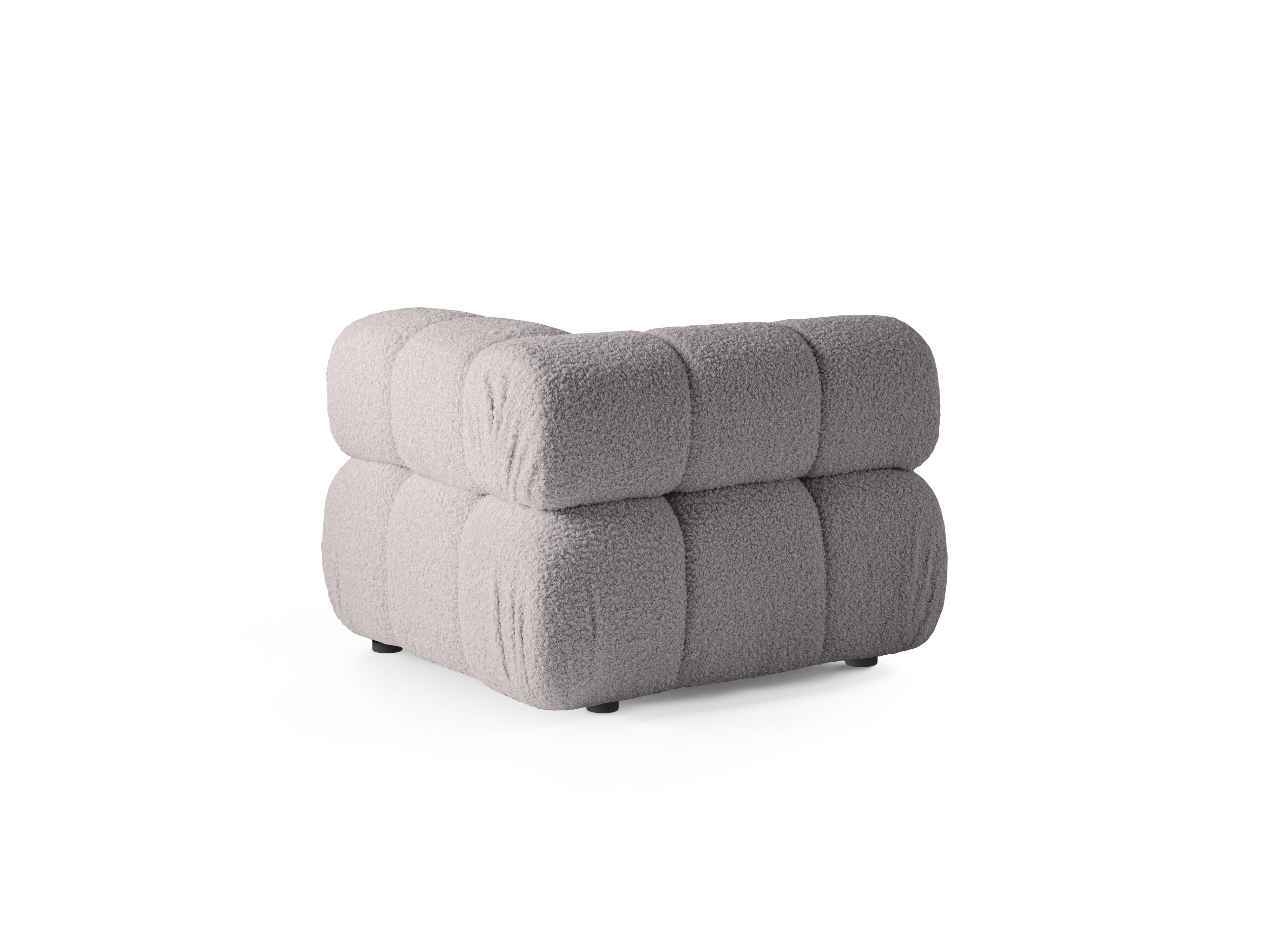 BELLIS Modular Sofa - Gray Boucle Corner Module
