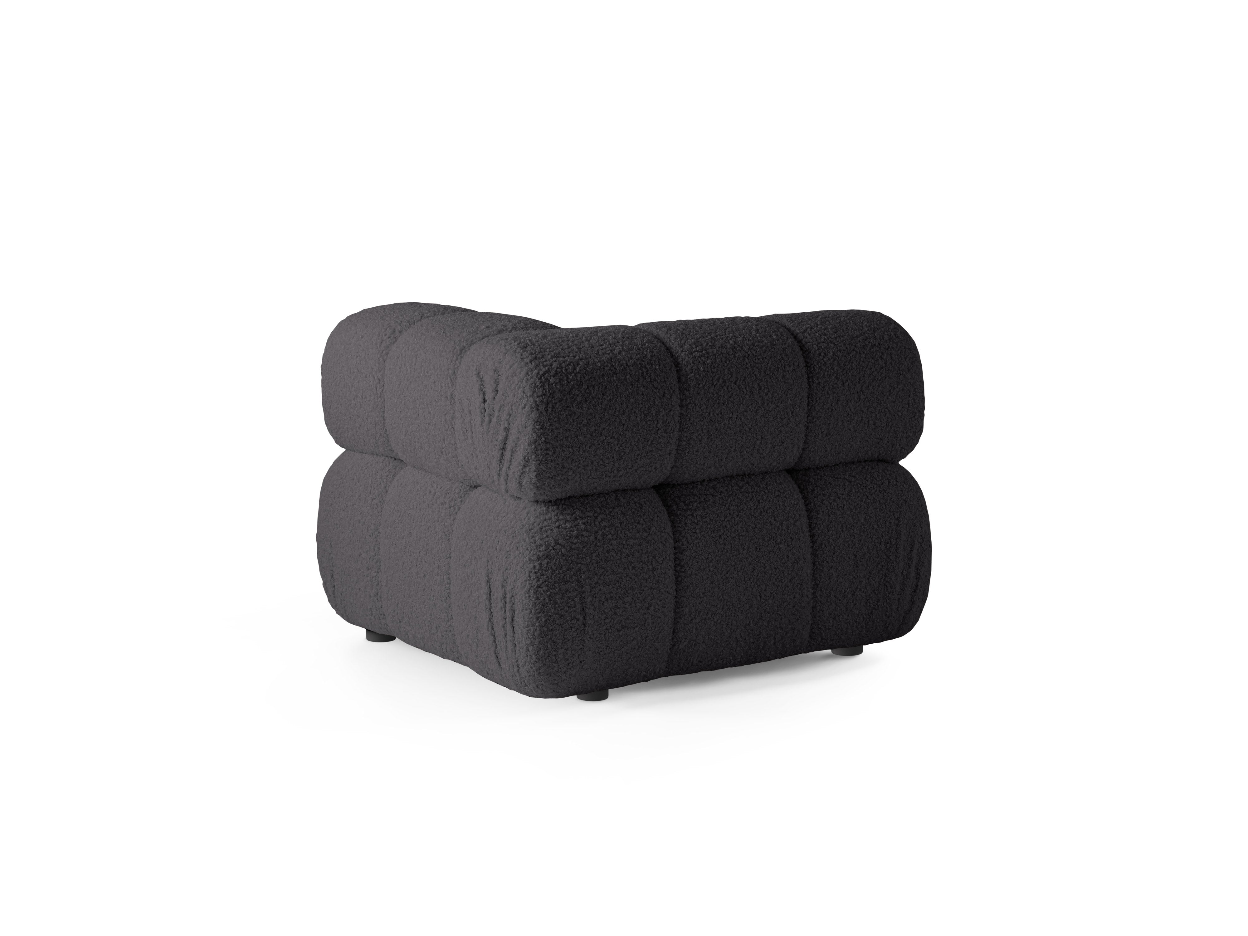 BELLIS Modular Sofa - Graphite Boucle Corner Module