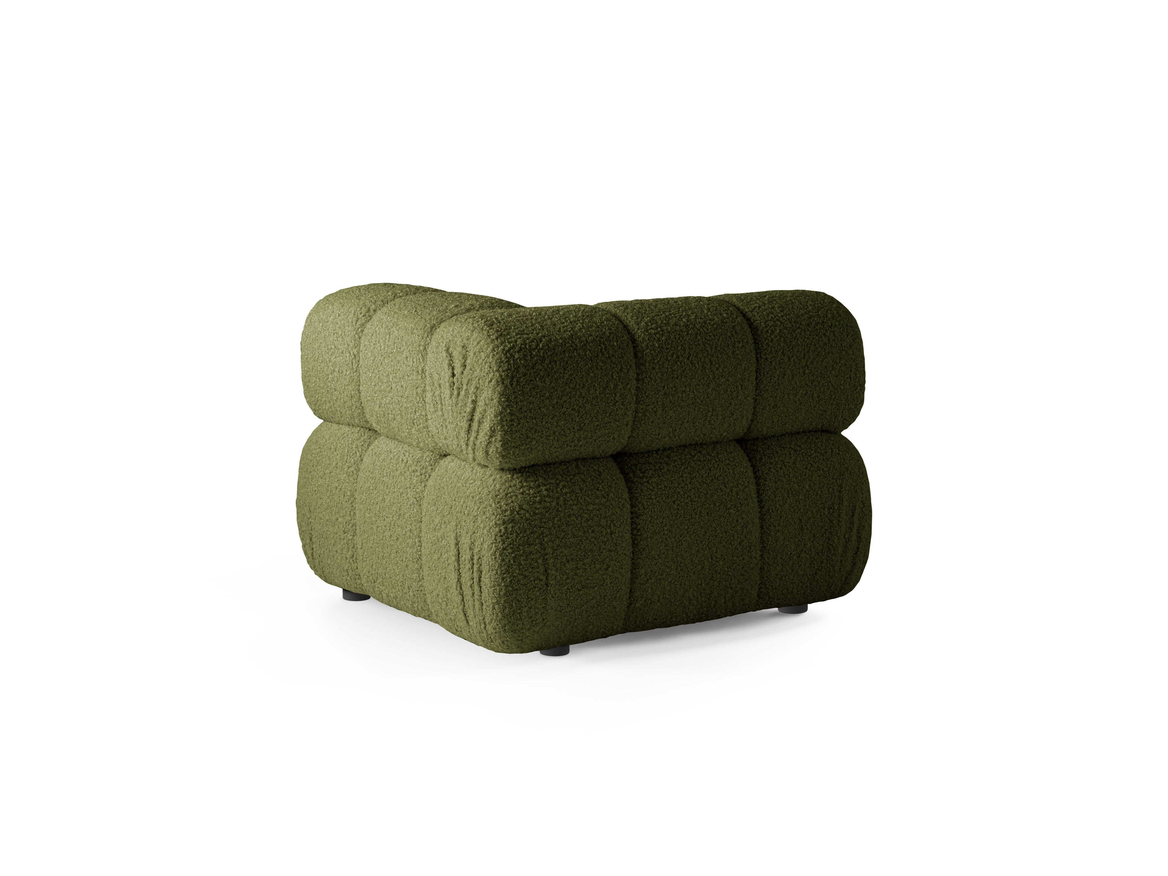 BELLIS Modular Sofa - Green Boucle Corner Module