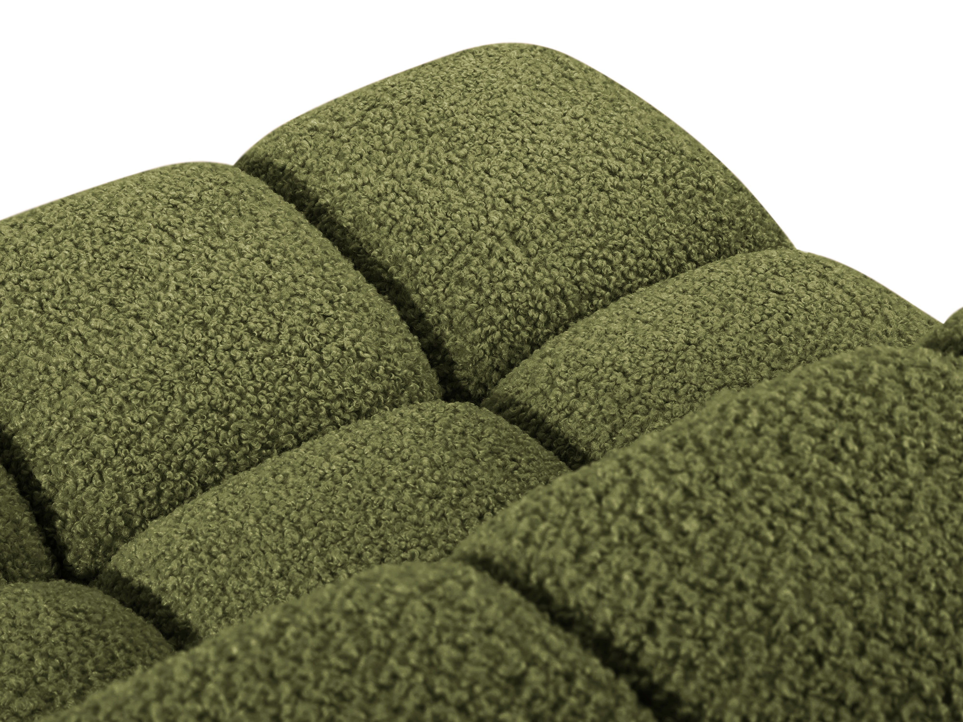 BELLIS Modular Sofa - Green Boucle Corner Module