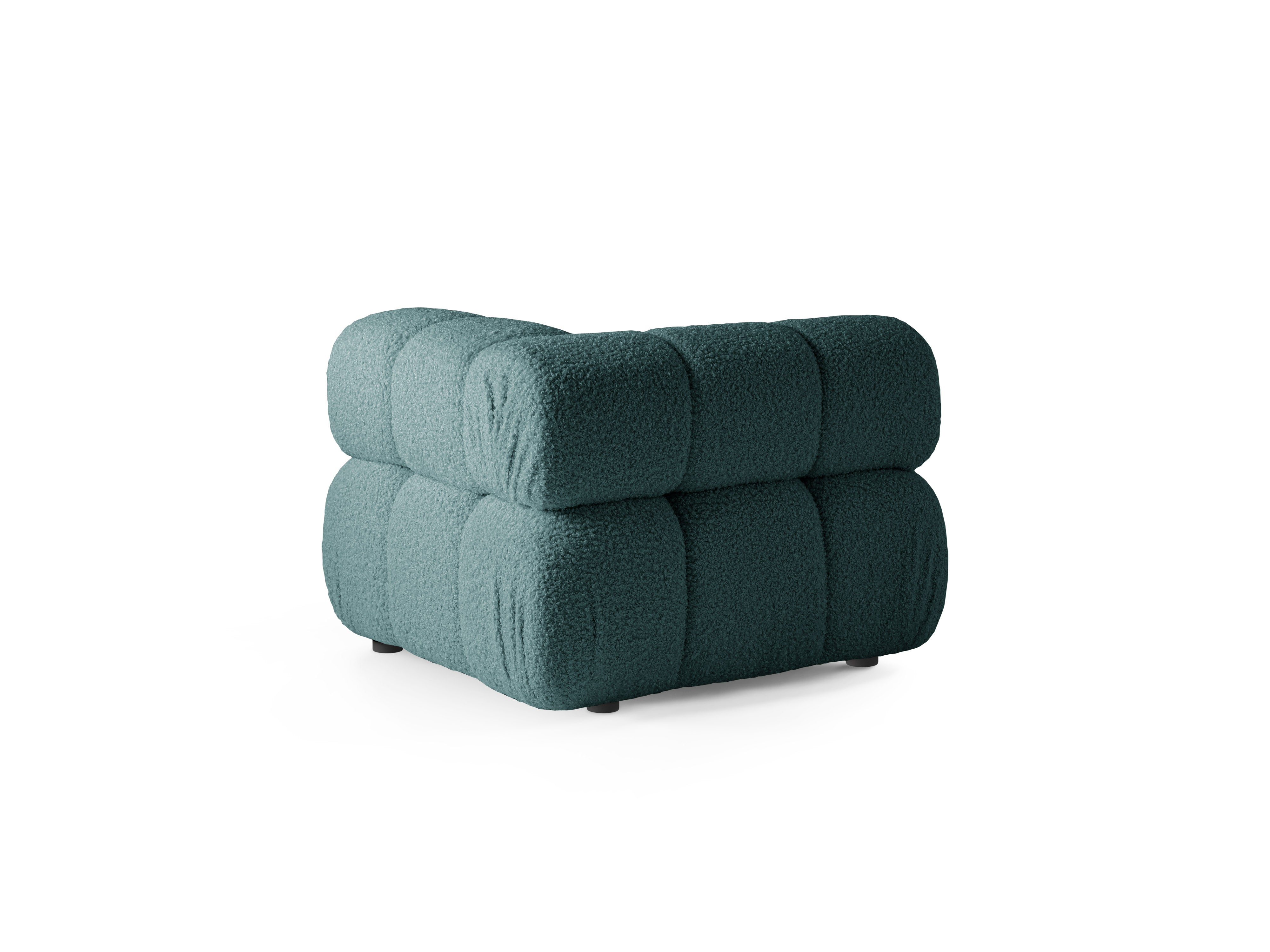 BELLIS Modular Sofa - Deep Corner Module in Petrol Boucle