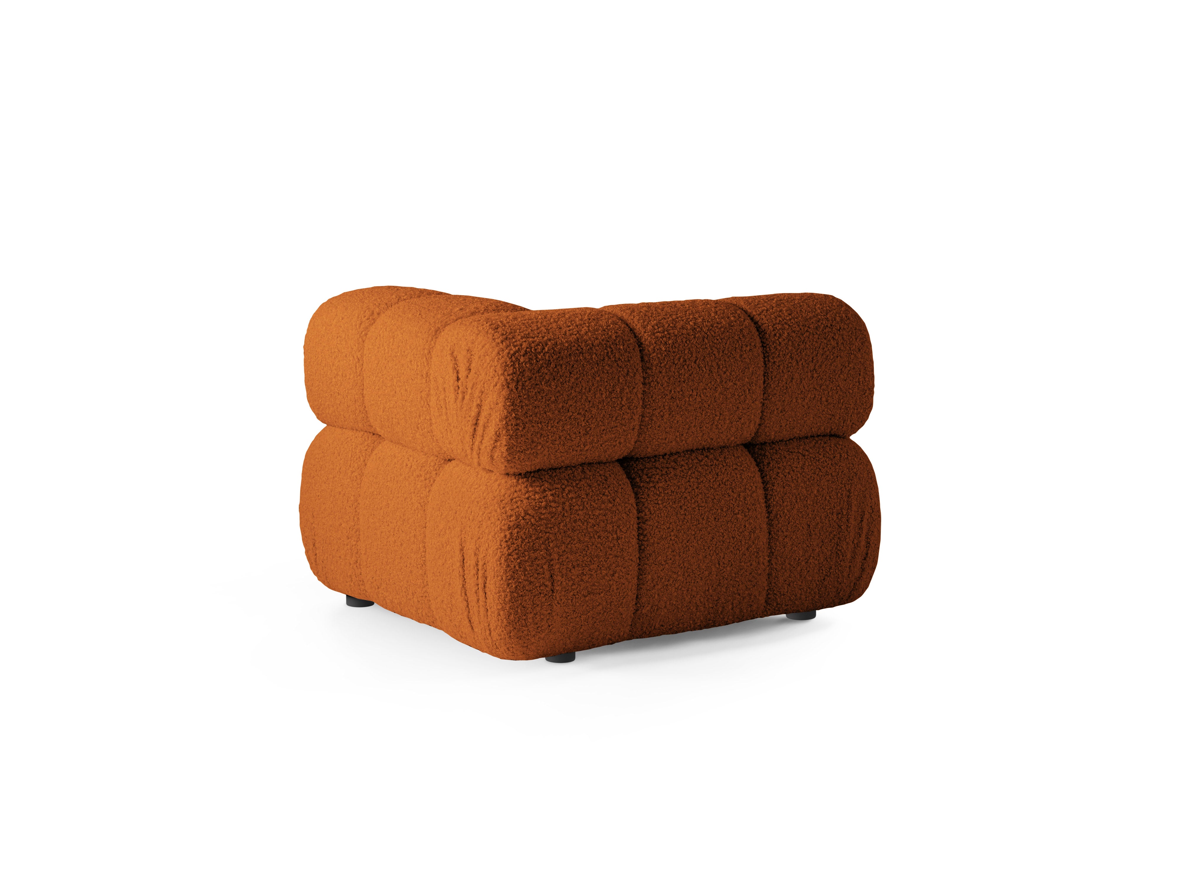 BELLIS Modular Sofa - Corner Module in Brick Boucle