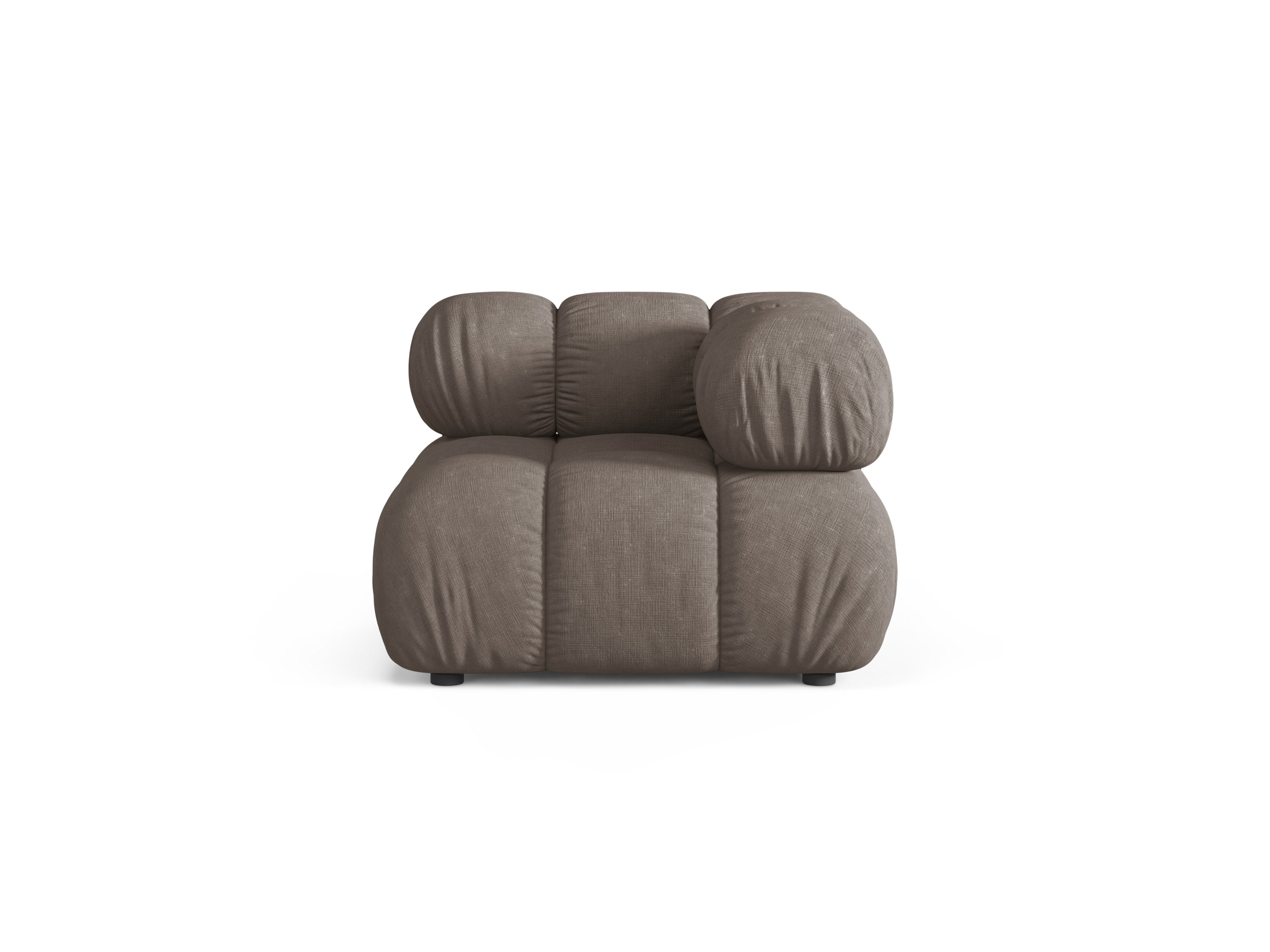 BELLIS Modular Sofa - Corner Module in Dark Cappuccino