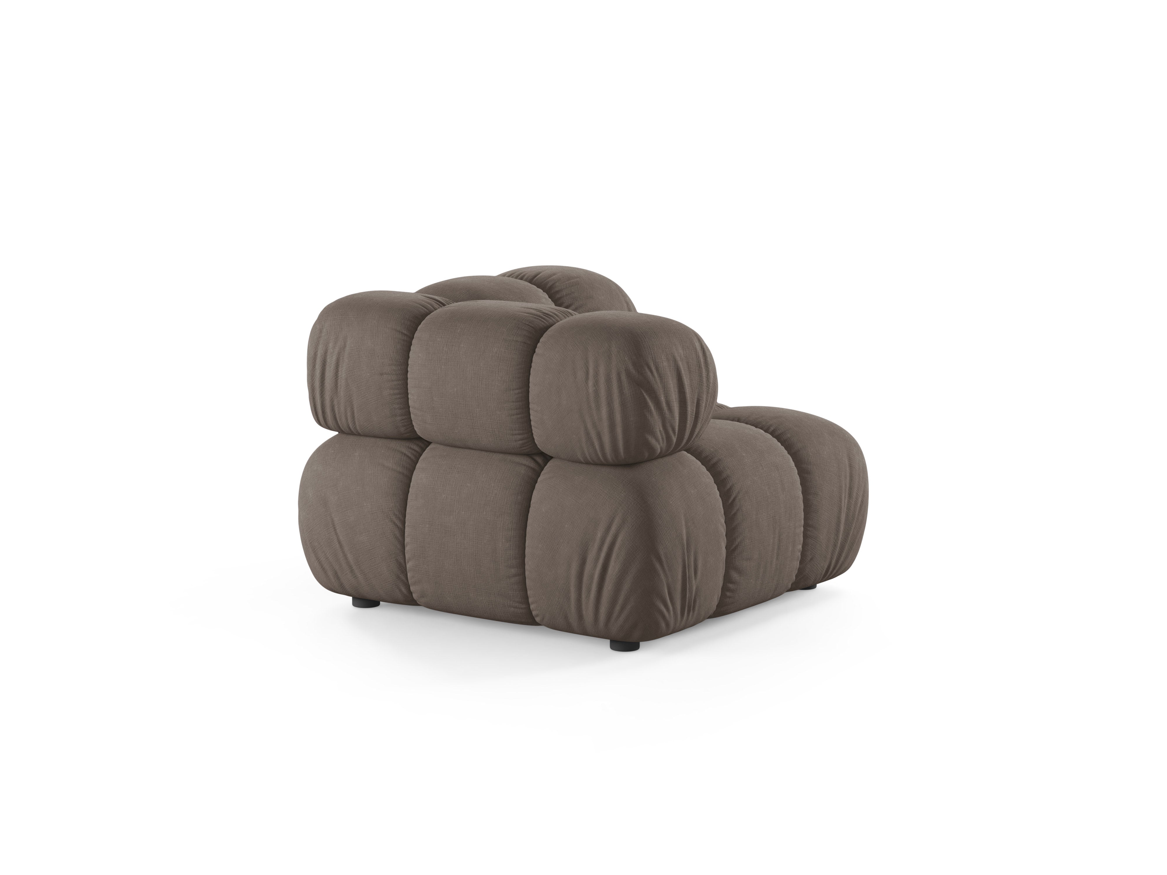 BELLIS Modular Sofa - Corner Module in Dark Cappuccino