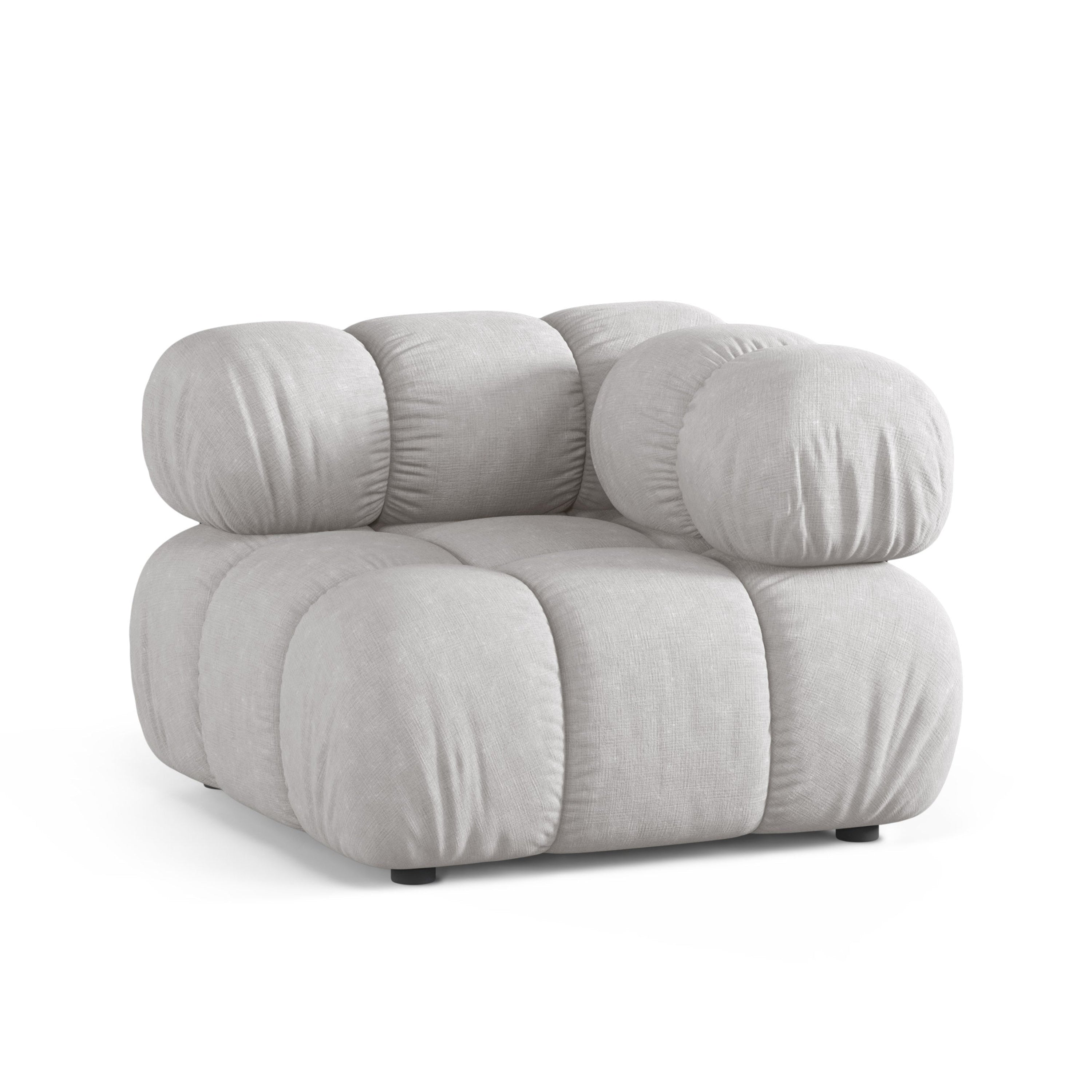 BELLIS Modular Sofa - Light Gray Corner Module