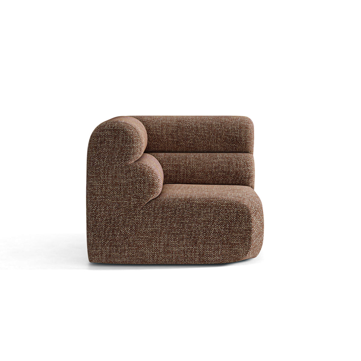 NEO Modular Sofa - Brown Melange Corner Module