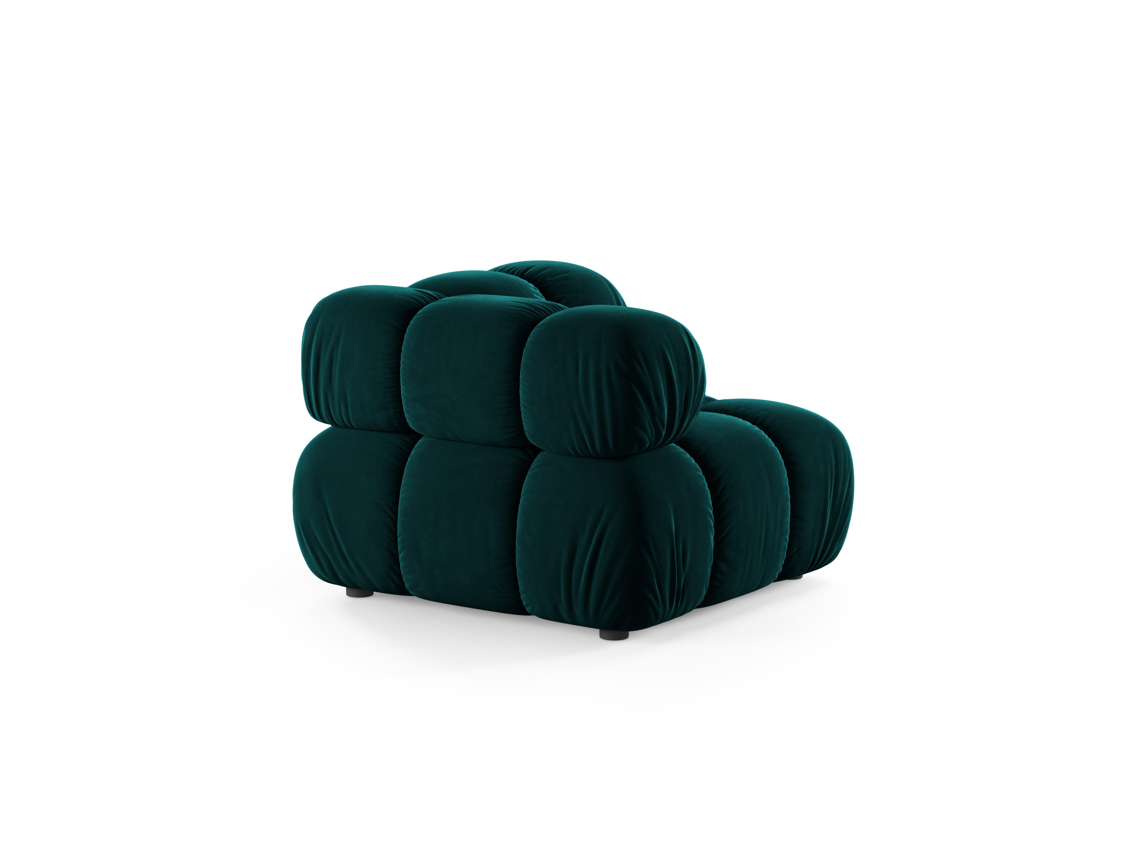 BELLIS Modular Sofa - Deep Corner Module in Petrol Velvet
