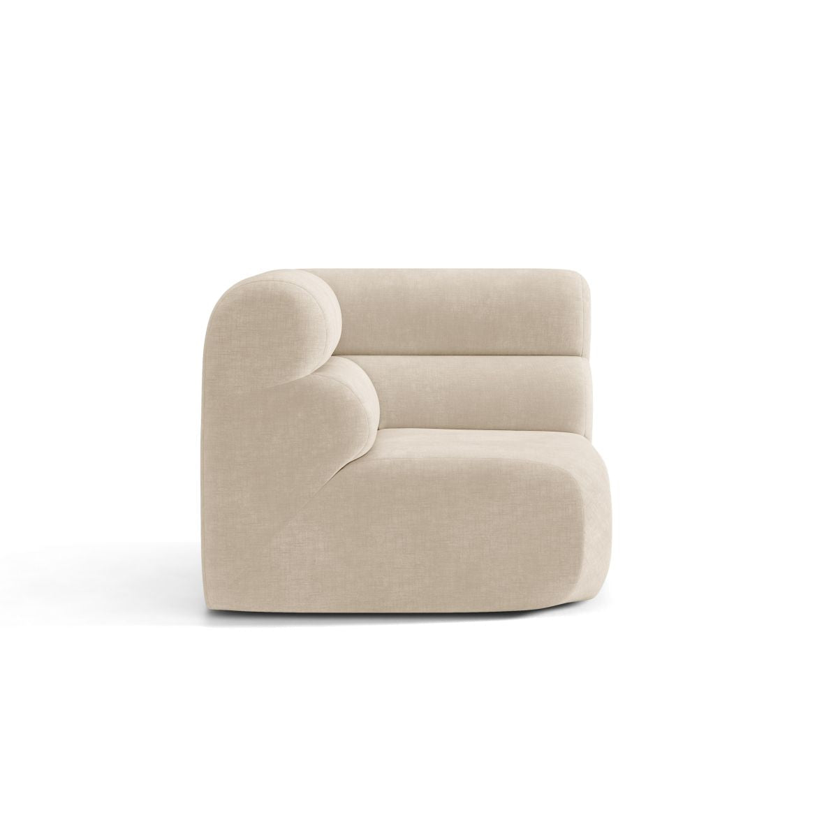 NEO Modular Sofa - Light Beige Chenille Corner Module