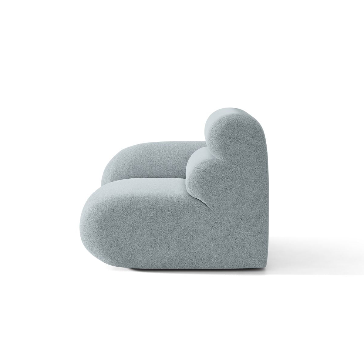 NEO Modular Sofa - Left Module in Blue Boucle