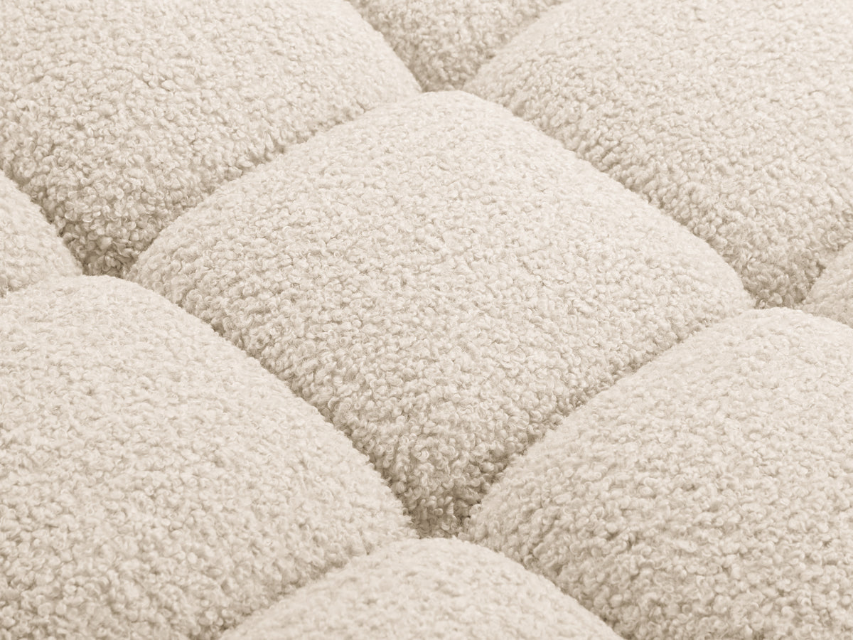 BELLIS Modular Sofa - Left-Side Beige Boucle Module