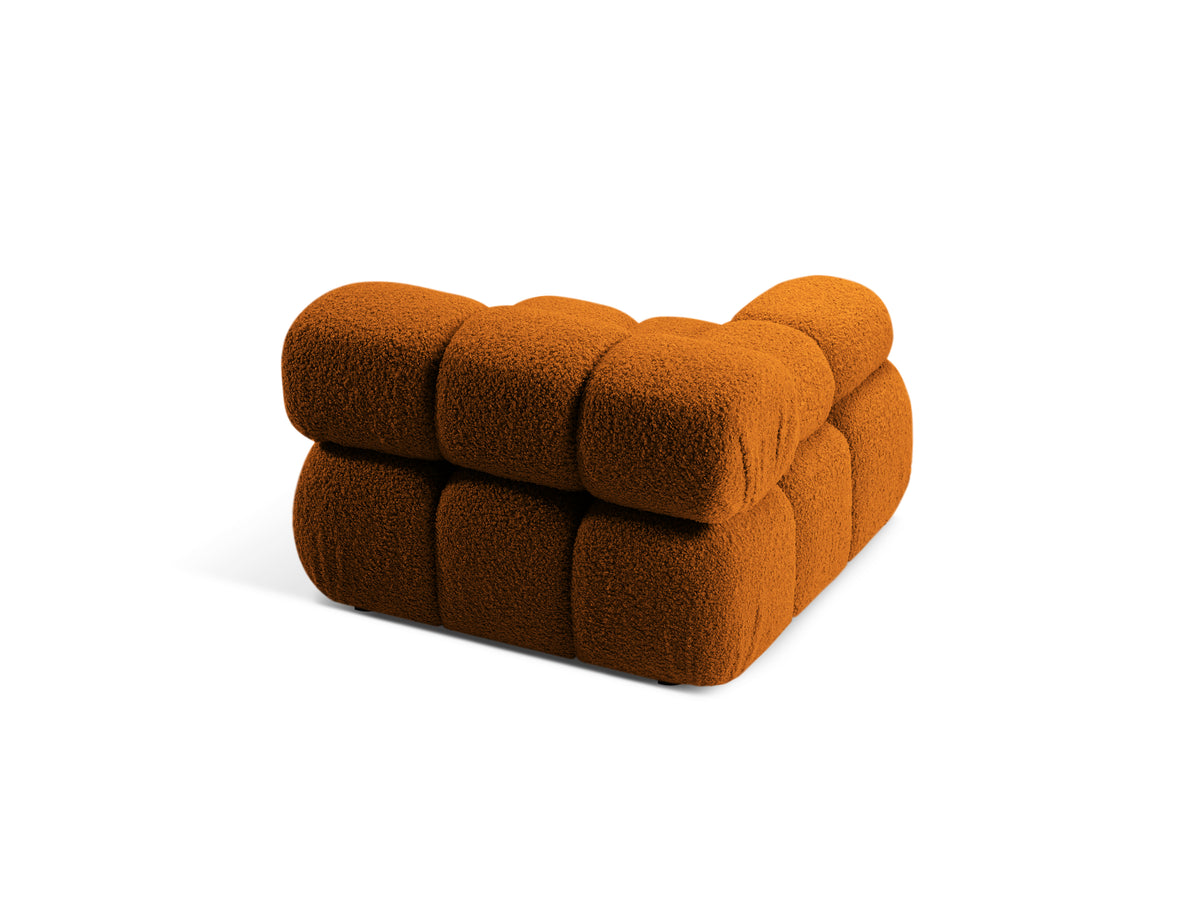 BELLIS Modular Sofa - Left-Arm Module in Brick Boucle
